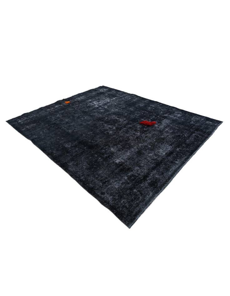 Detail image of  7' 1 x 8' 7  Hand Knotted Ultra Vintage Persian Wool Rug