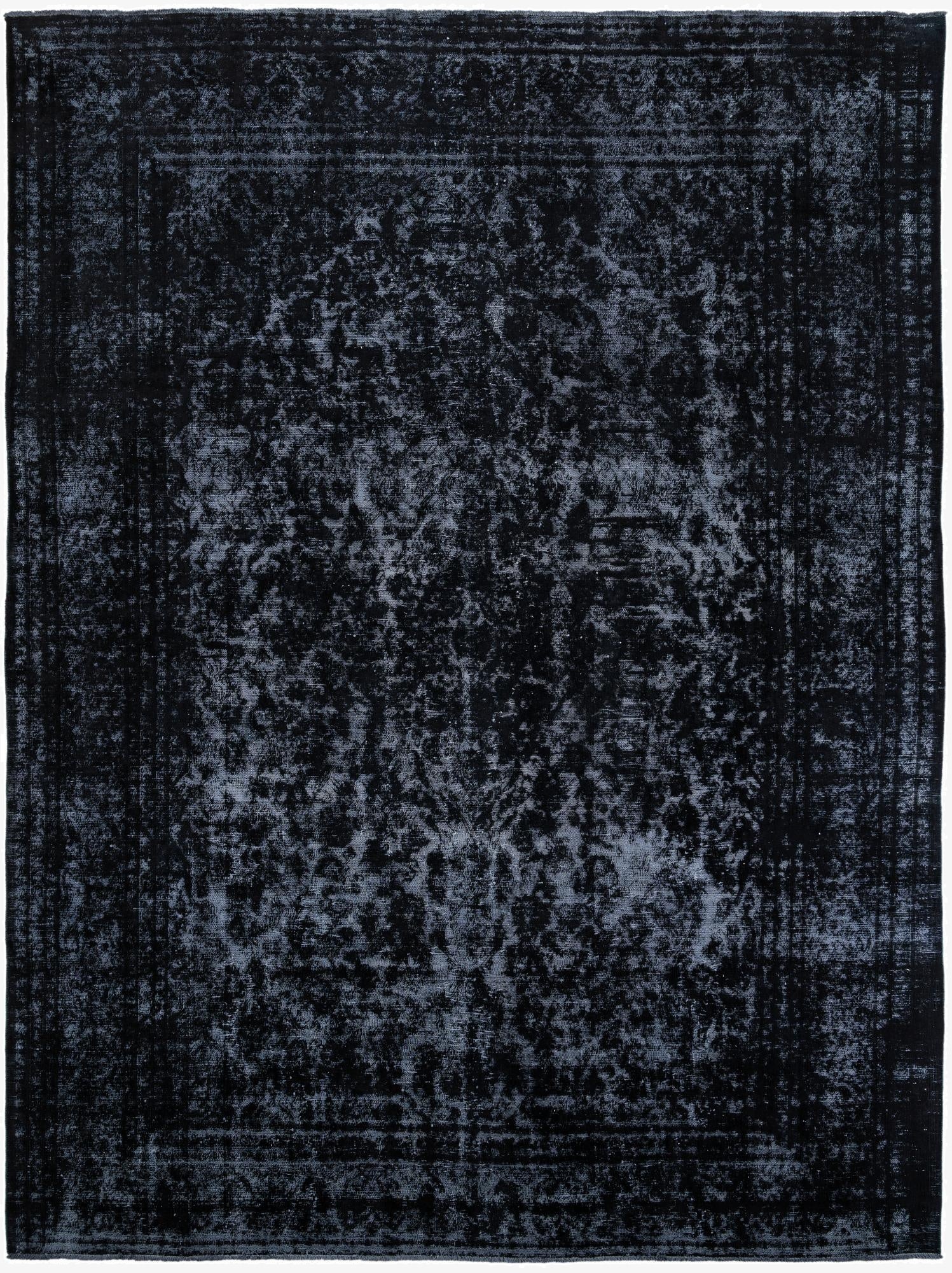  9' 6 x 12' 7  Hand Knotted Ultra Vintage Persian Wool Rug