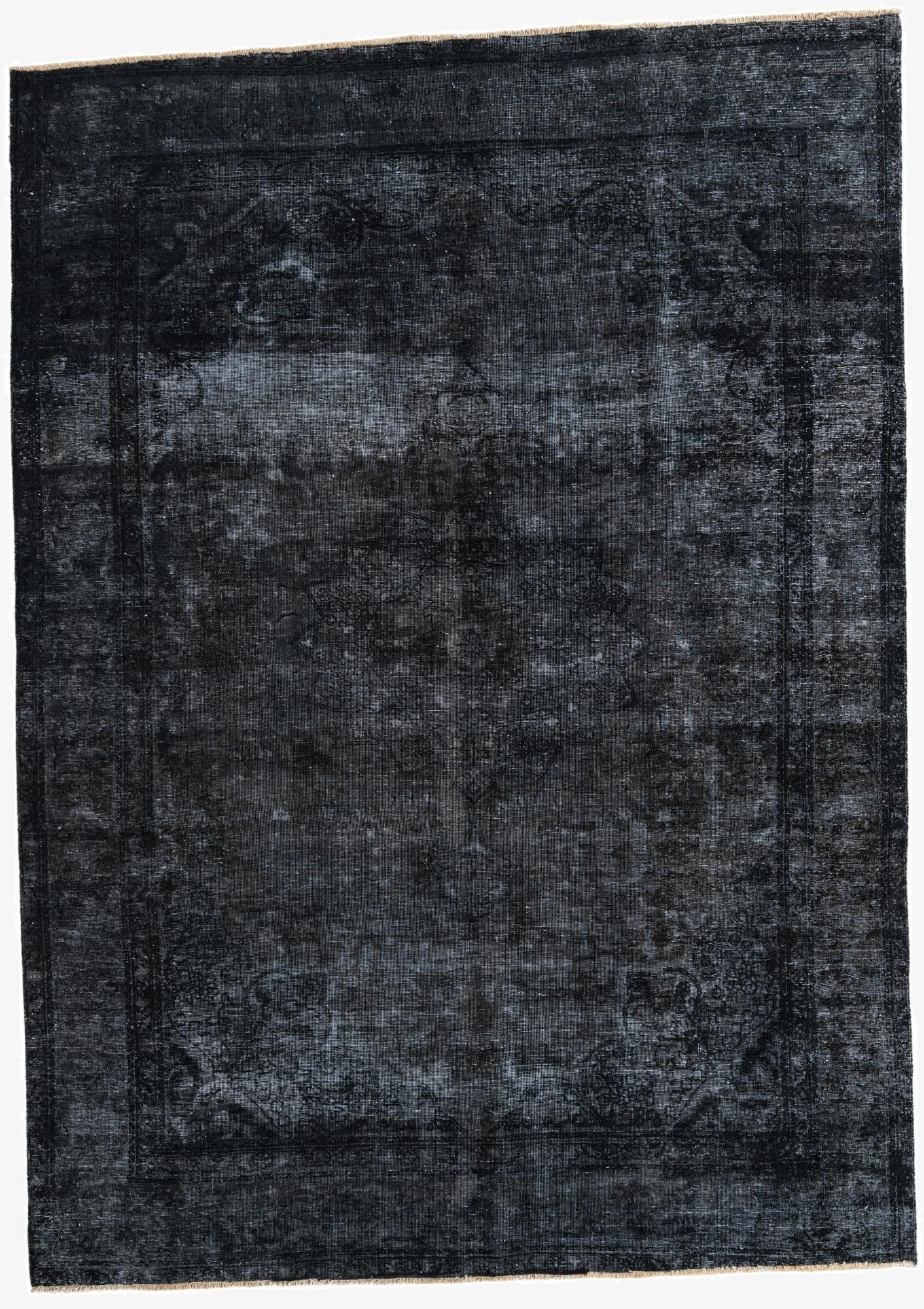  8' x 11' 1  Hand Knotted Ultra Vintage Persian Wool Rug