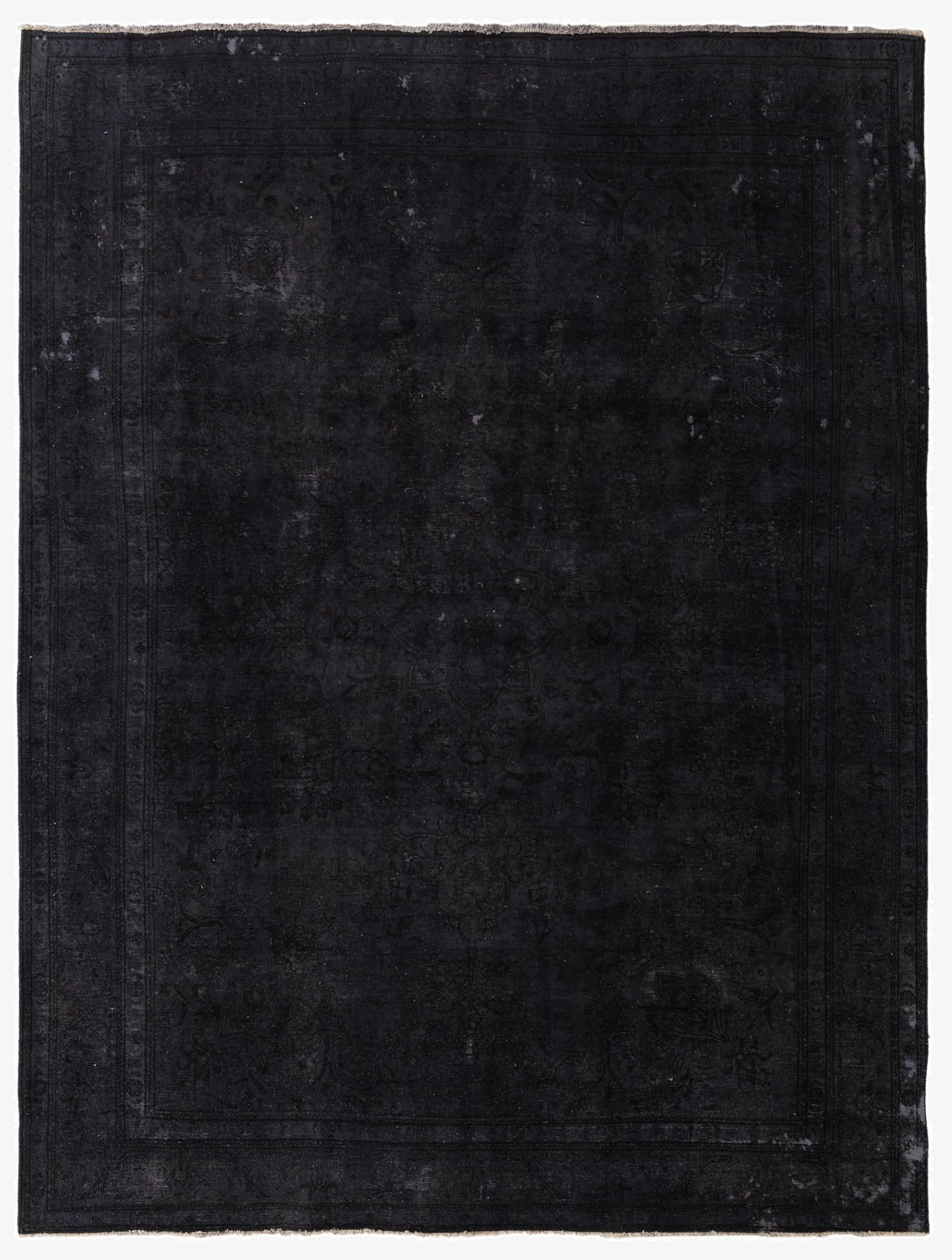  9' 9 x 13'  Hand Knotted Ultra Vintage Persian Wool Rug