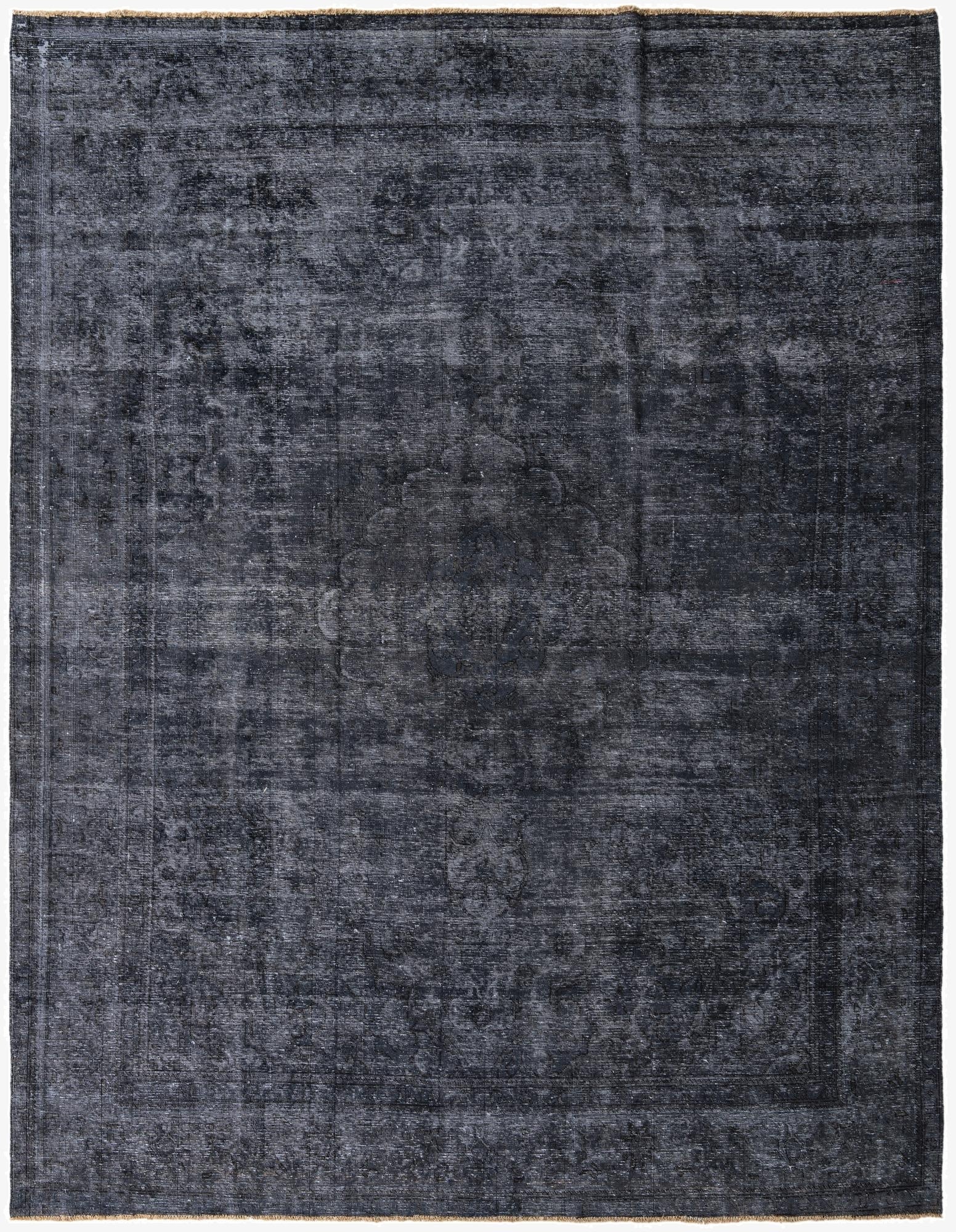  9' 4 x 12' 3  Hand Knotted Ultra Vintage Persian Wool Rug