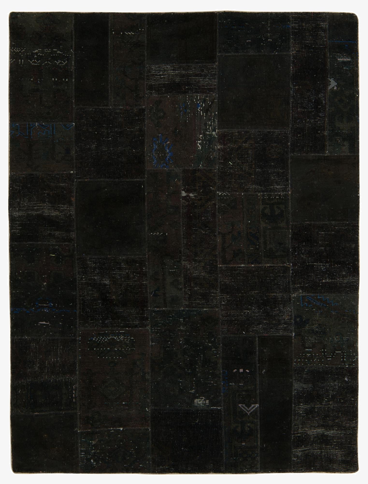  5' 2 x 6' 8  Hand Knotted Ultra Vintage Persian Wool Rug