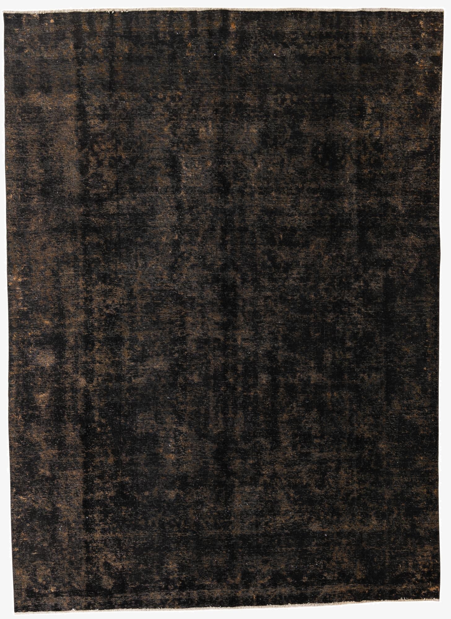  9' 6 x 12' 10  Hand Knotted Ultra Vintage Persian Wool Rug