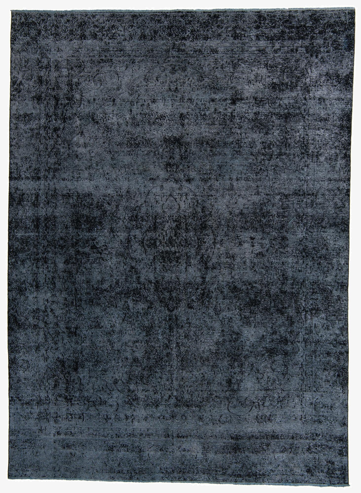  8' 10 x 12' 2  Hand Knotted Ultra Vintage Persian Wool Rug