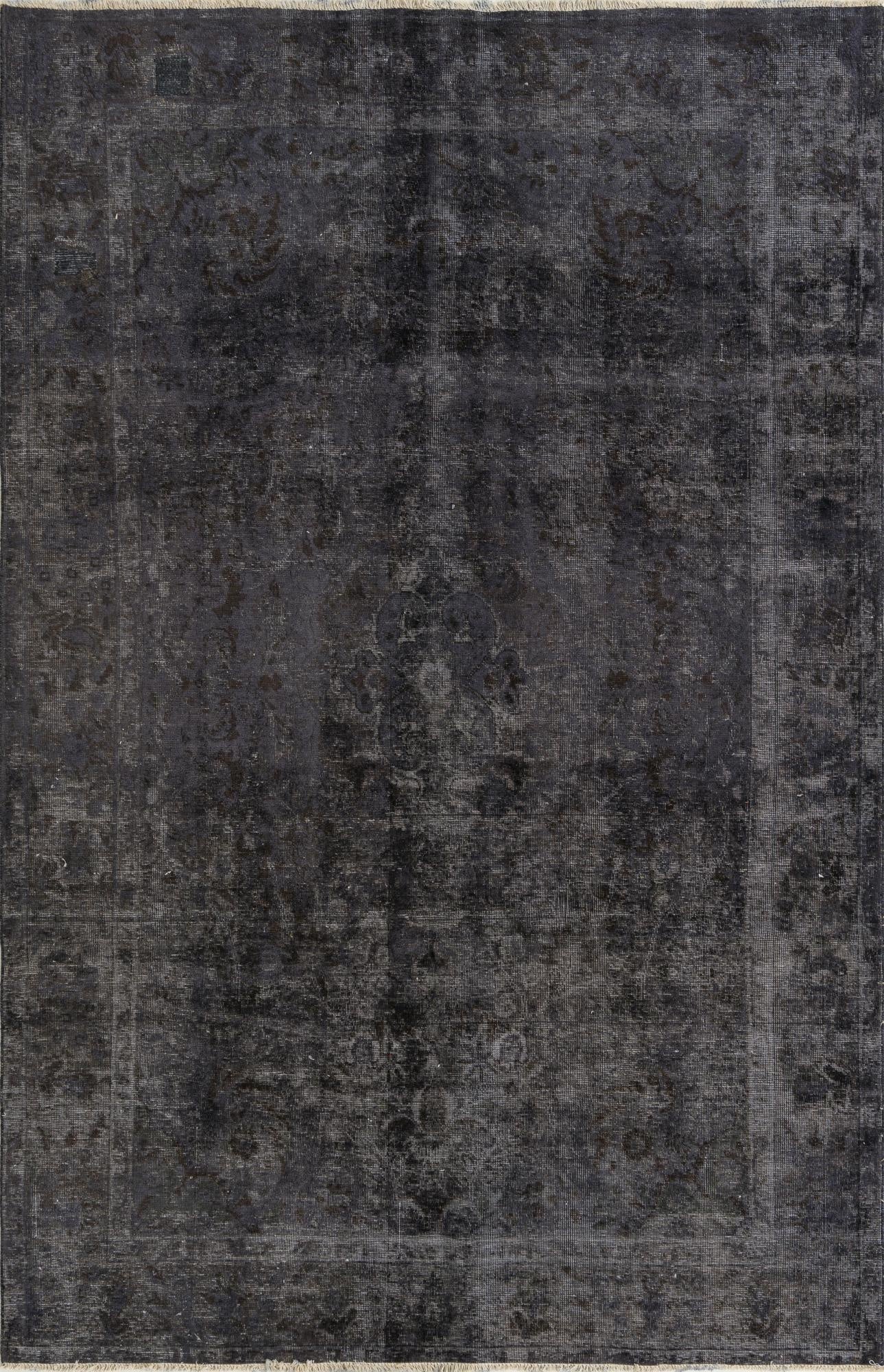  6' 3 x 9' 7  Hand Knotted Ultra Vintage Persian Wool Rug