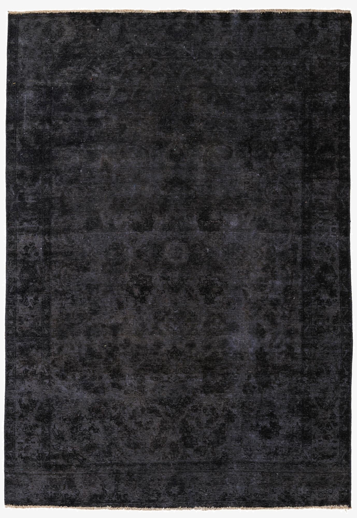  6' 5 x 9' 6  Hand Knotted Ultra Vintage Persian Wool Rug