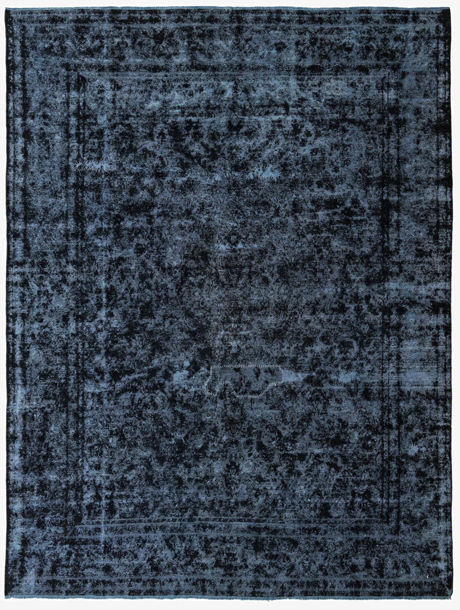  9' 3 x 12' 3  Hand Knotted Ultra Vintage Persian Wool Rug