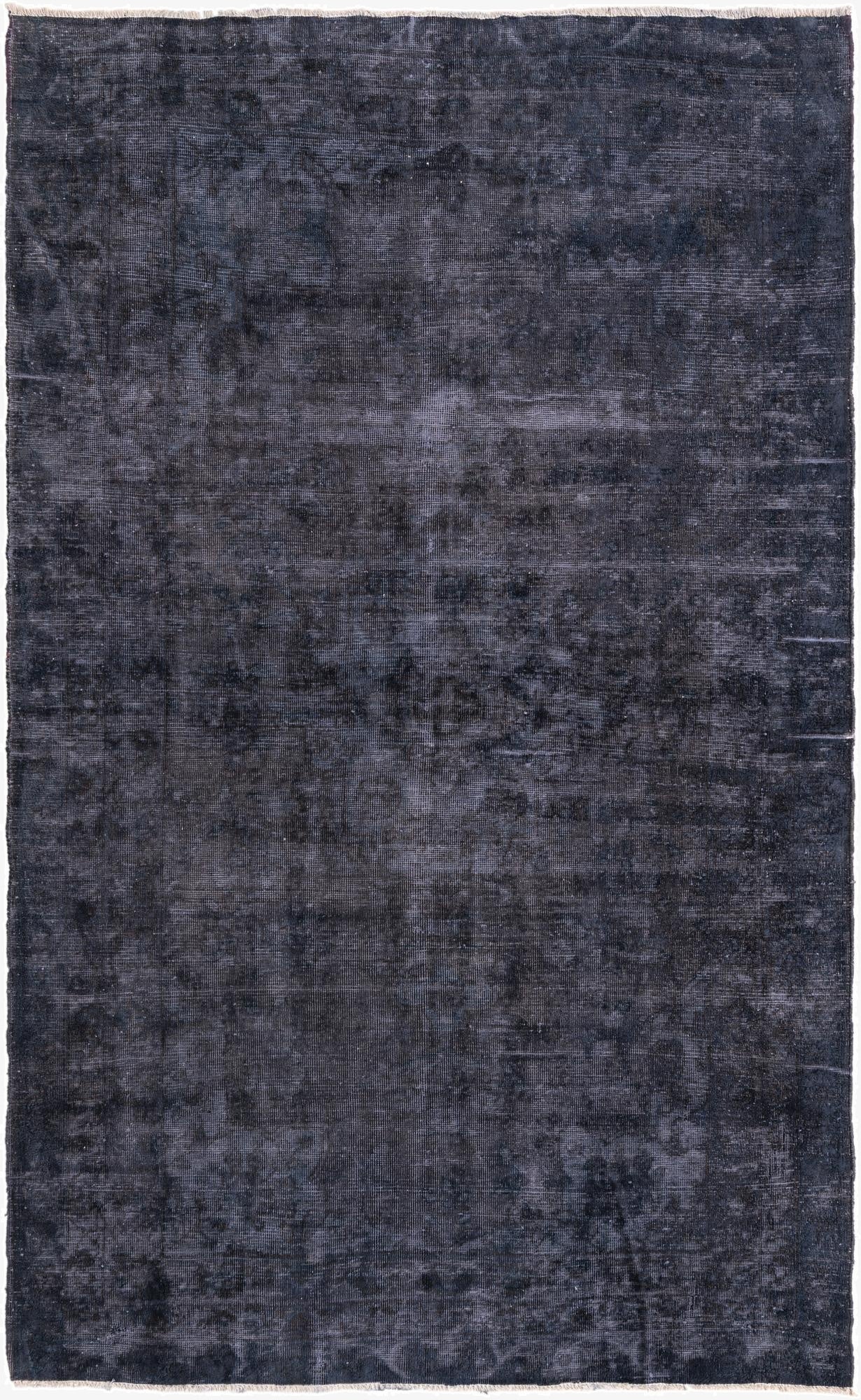  4' 6 x 7' 6  Hand Knotted Ultra Vintage Persian Wool Rug