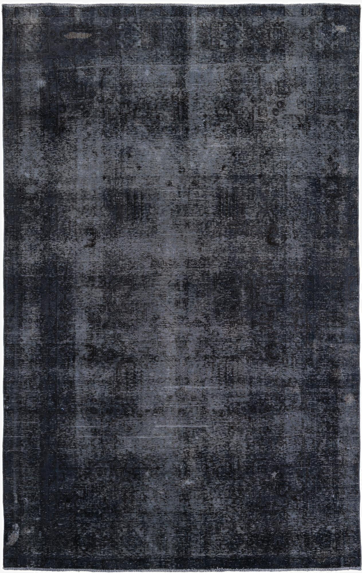  6' 6 x 10' 5  Hand Knotted Ultra Vintage Persian Wool Rug