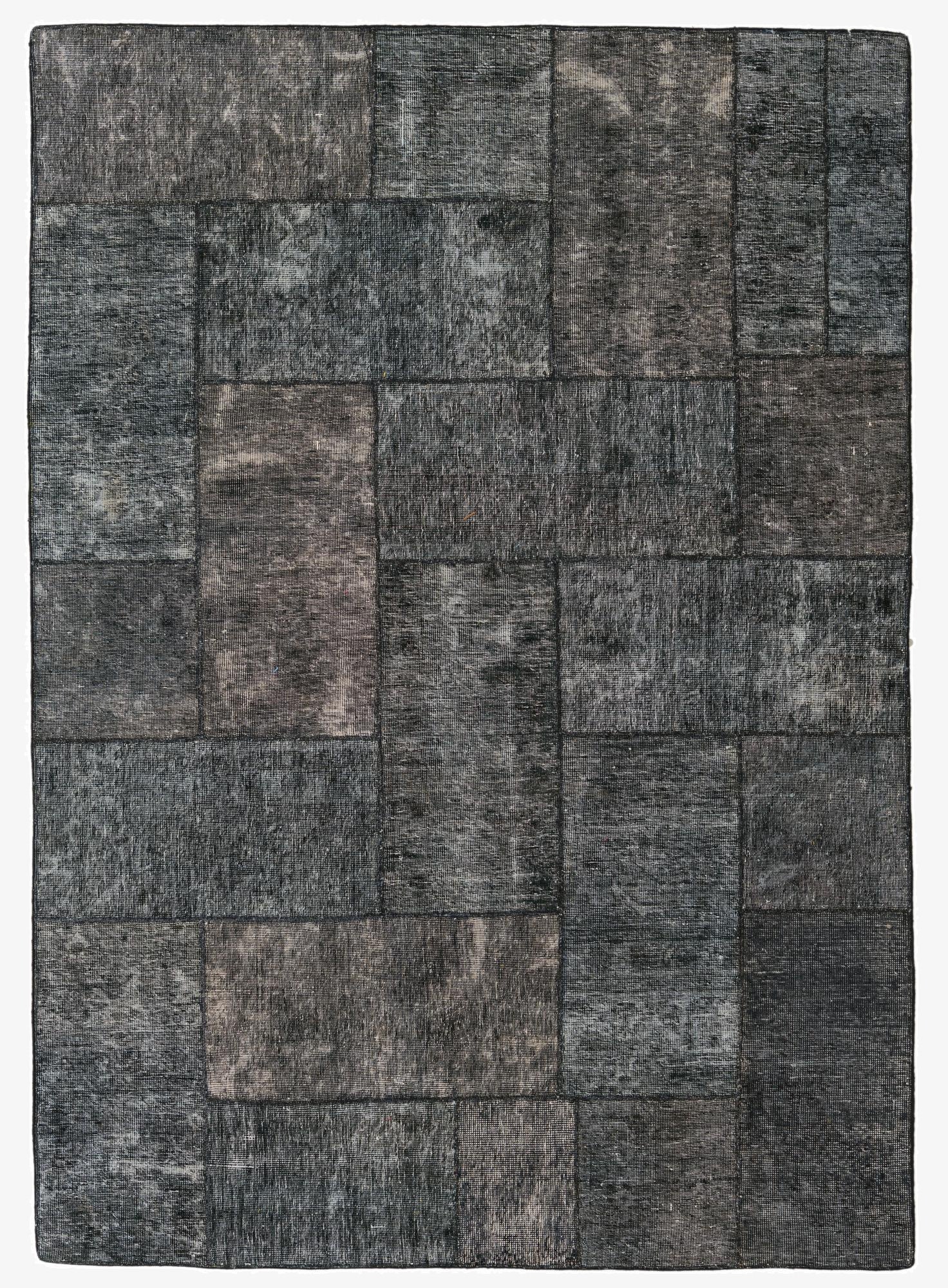  5' 8 x 8'  Hand Knotted Ultra Vintage Persian Wool Rug