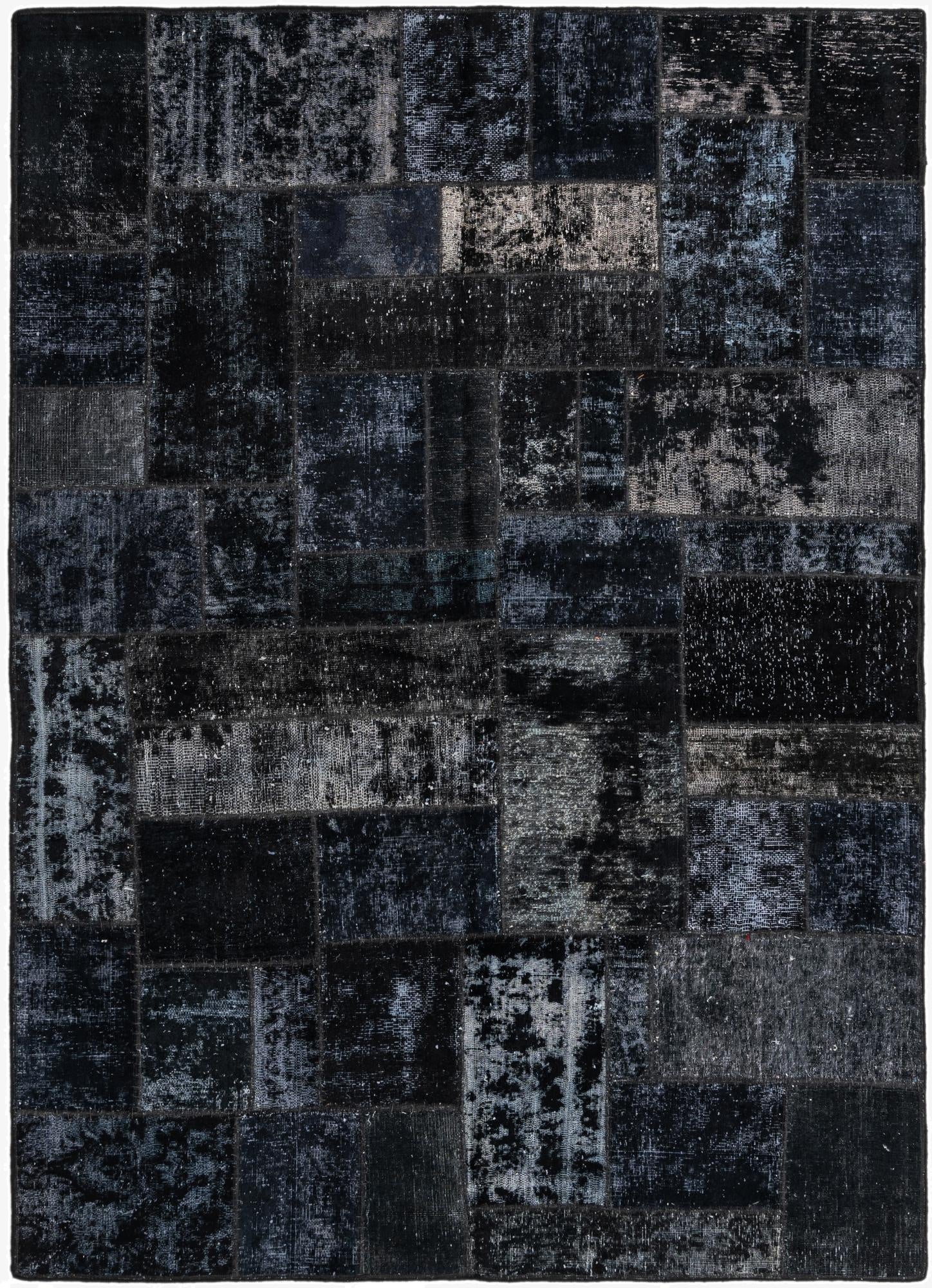  5' 8 x 8'  Hand Knotted Ultra Vintage Persian Wool Rug