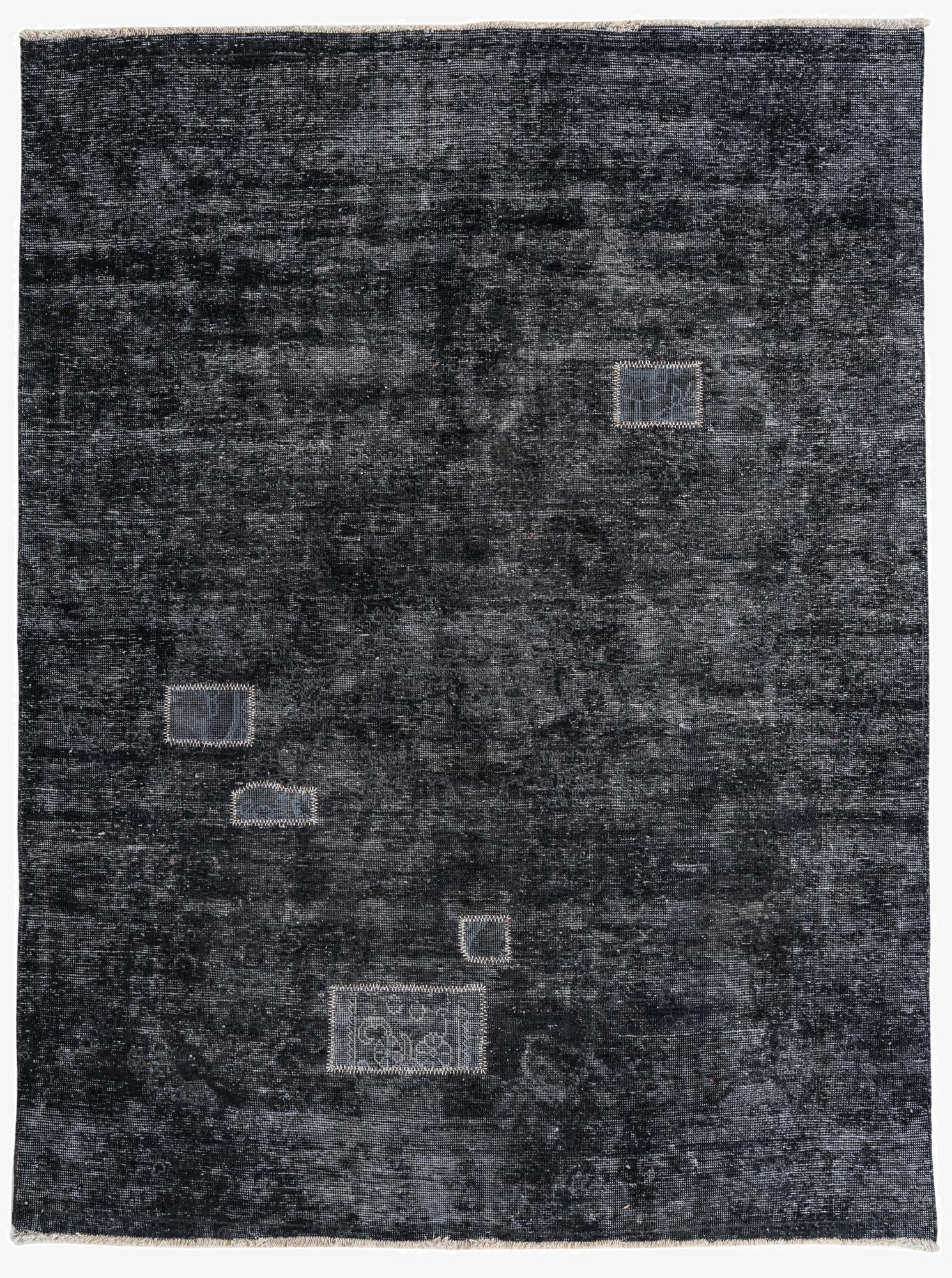  6' 5 x 8' 7  Hand Knotted Ultra Vintage Persian Wool Rug