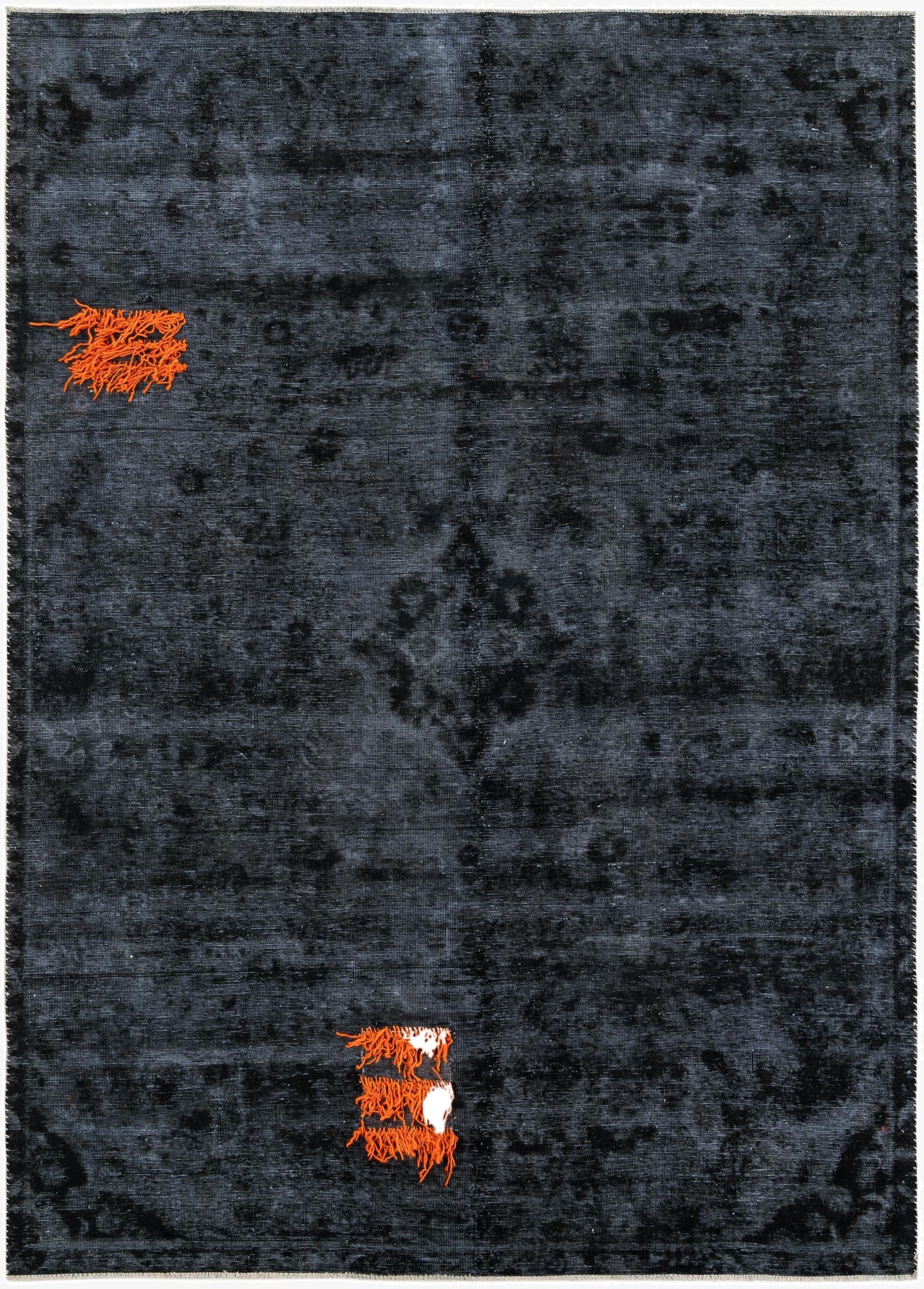  7' 6 x 10' 2  Hand Knotted Ultra Vintage Persian Wool Rug