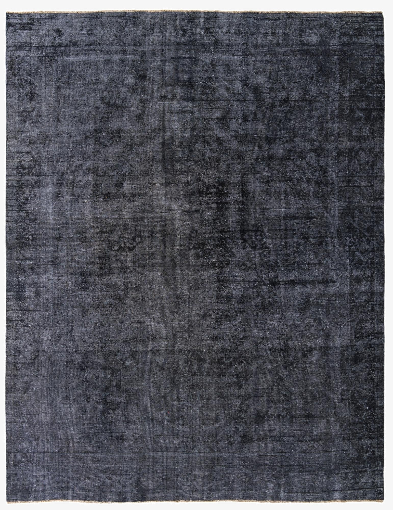  9' 6 x 12' 6  Hand Knotted Ultra Vintage Persian Wool Rug