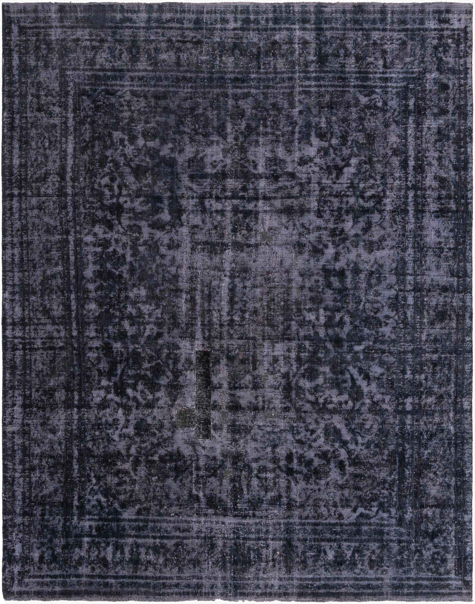  9' 3 x 12'  Hand Knotted Ultra Vintage Persian Wool Rug