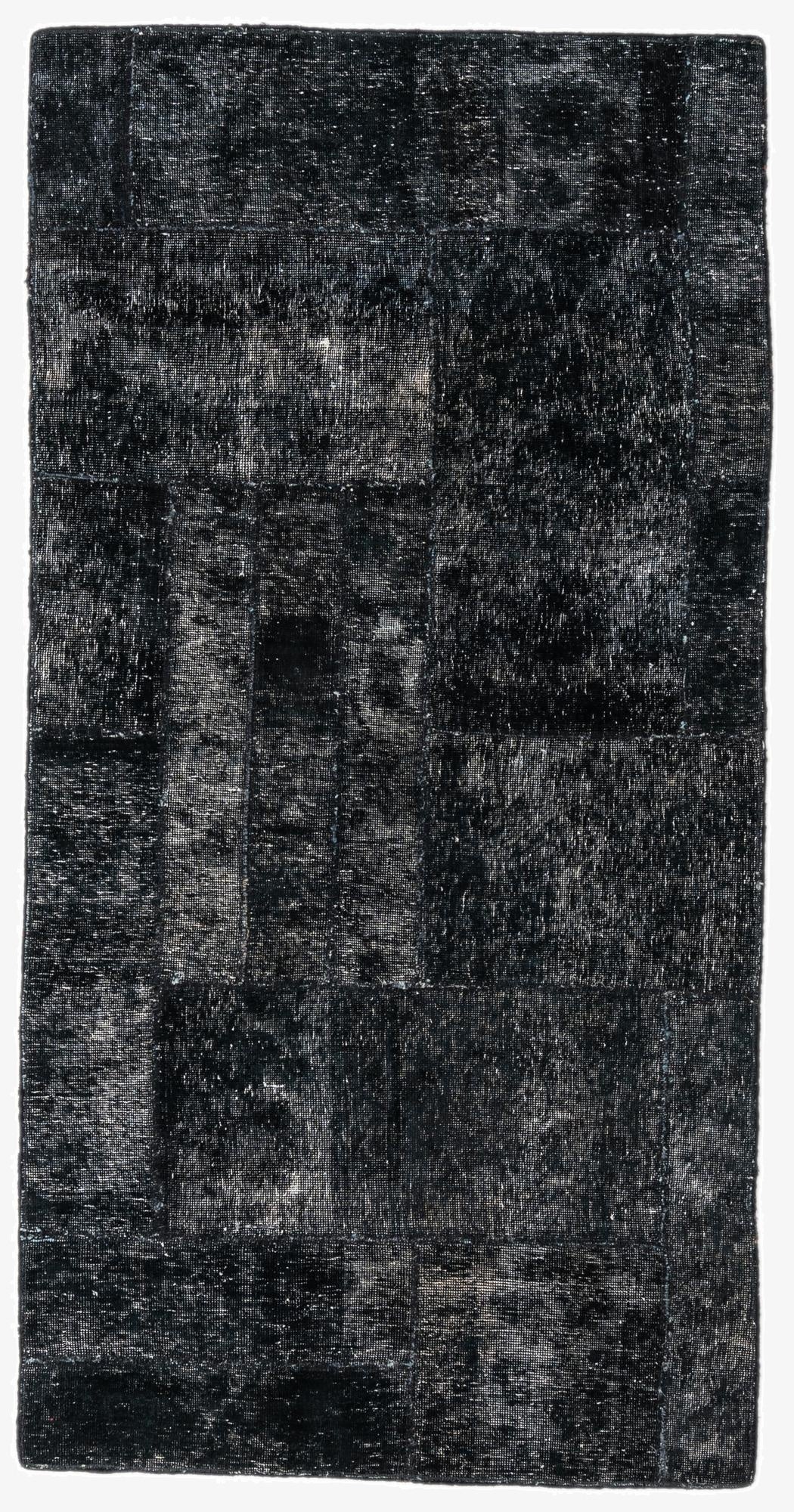  3' 4 x 6' 7  Hand Knotted Ultra Vintage Persian Wool Rug