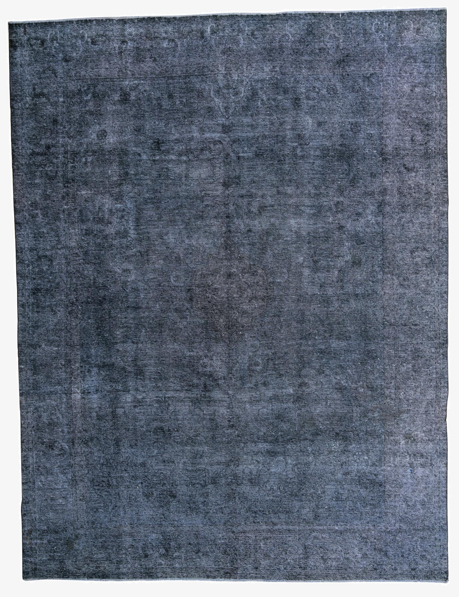  9' 3 x 12' 1  Hand Knotted Ultra Vintage Persian Wool Rug