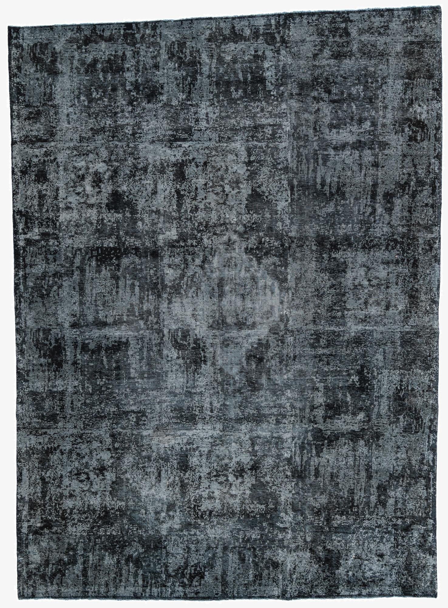  8' 10 x 12' 2  Hand Knotted Ultra Vintage Persian Wool Rug