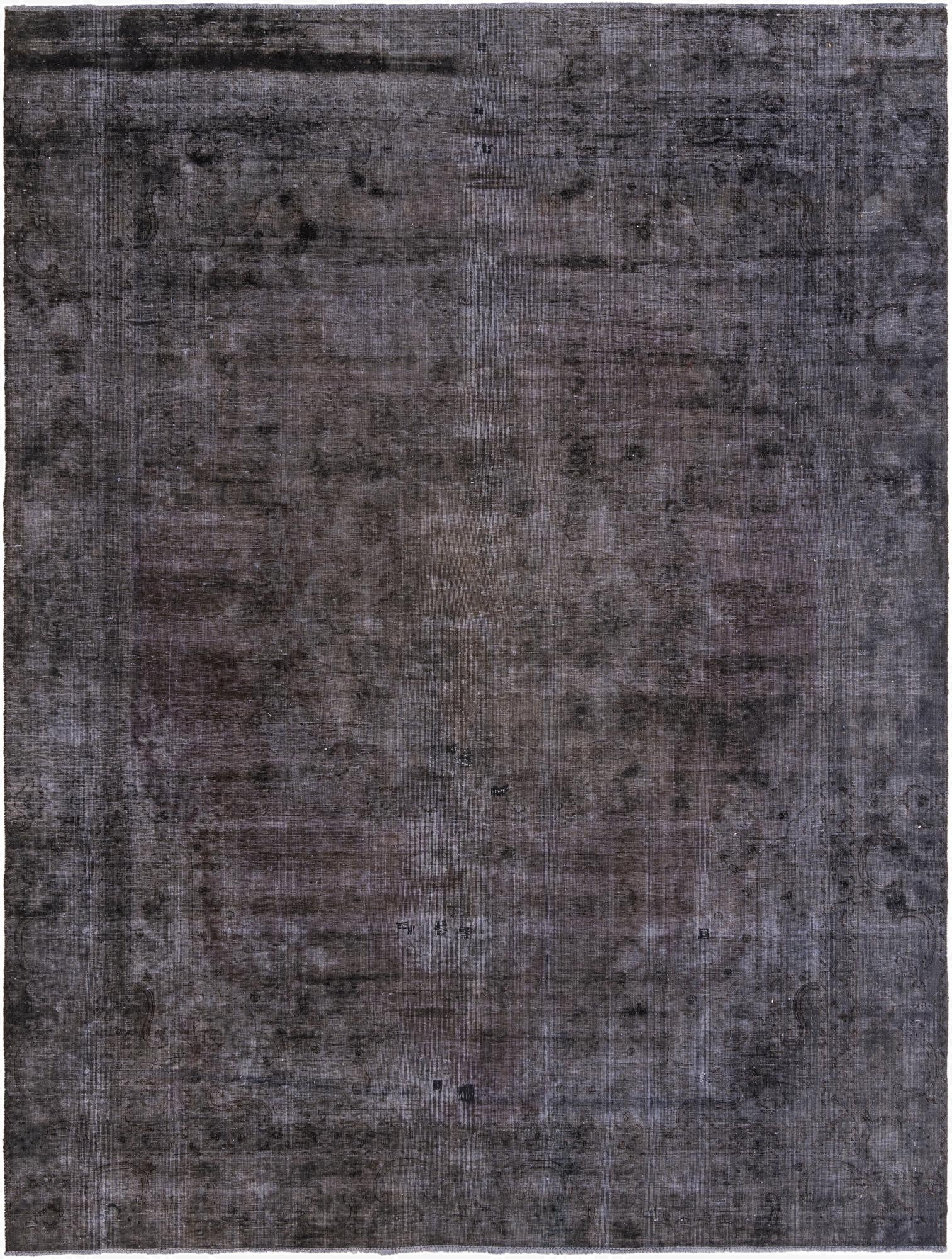  9' 2 x 12' 1  Hand Knotted Ultra Vintage Persian Wool Rug