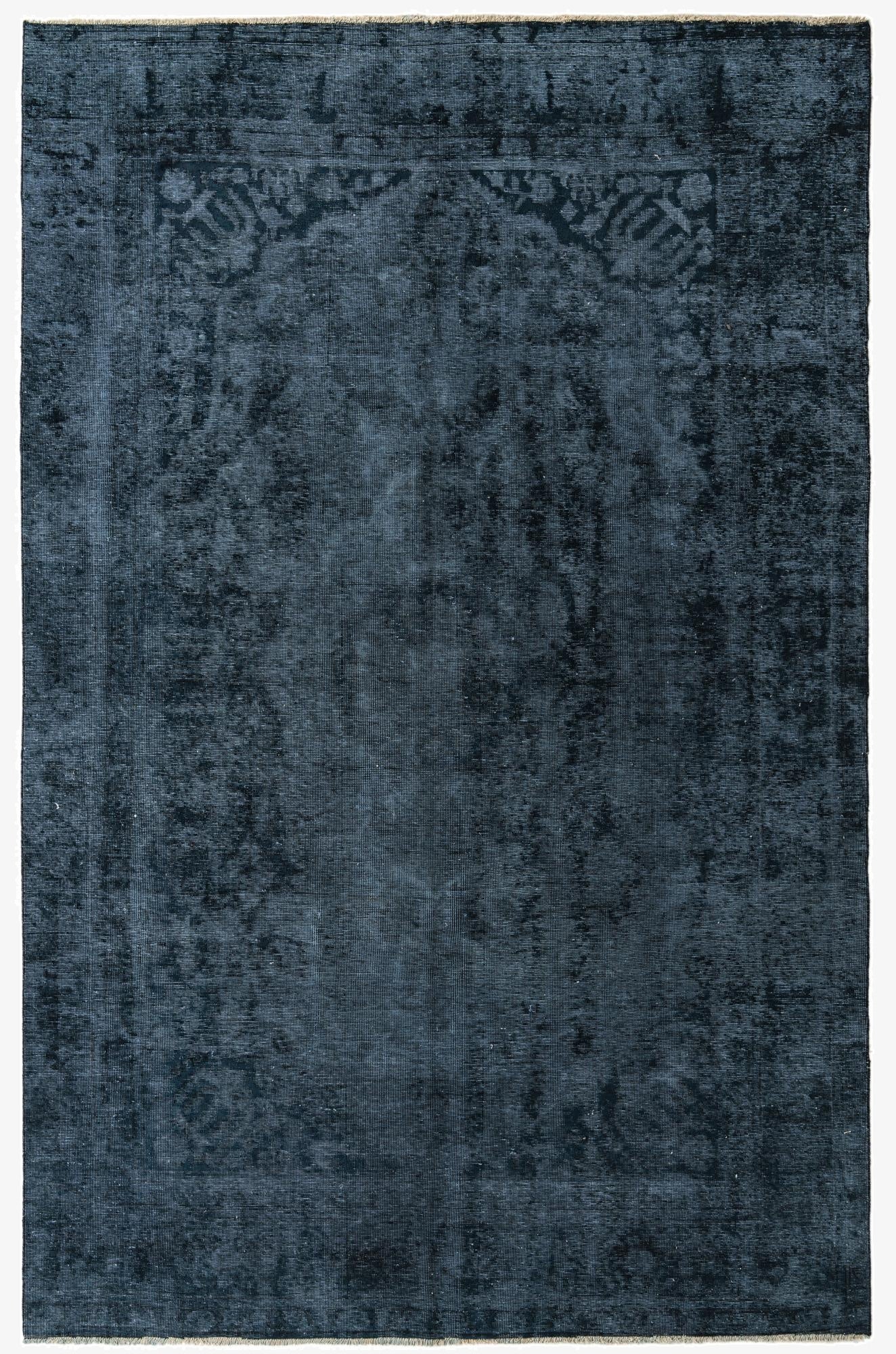  7' 5 x 11' 2  Hand Knotted Ultra Vintage Persian Wool Rug