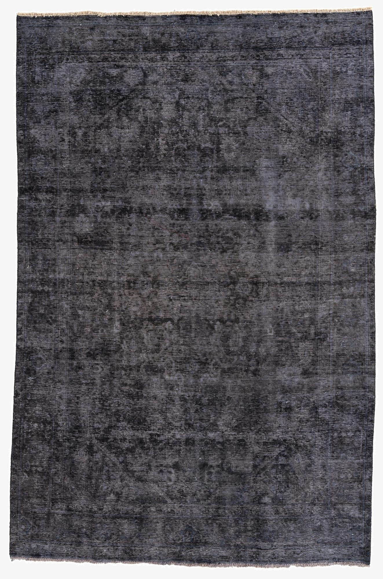  6' 2 x 9' 6  Hand Knotted Ultra Vintage Persian Wool Rug