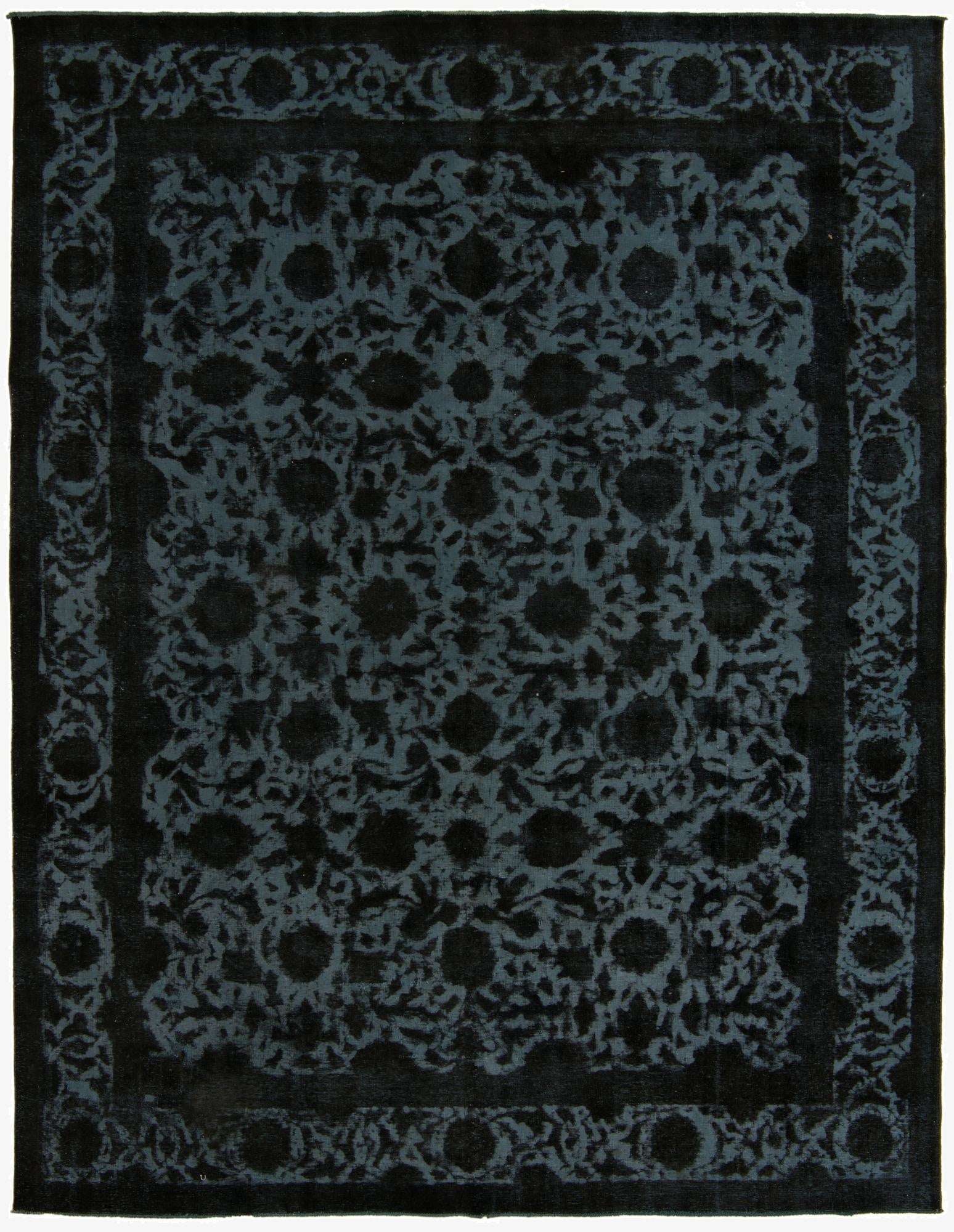  9' 6 x 12' 3  Hand Knotted Ultra Vintage Persian Wool Rug