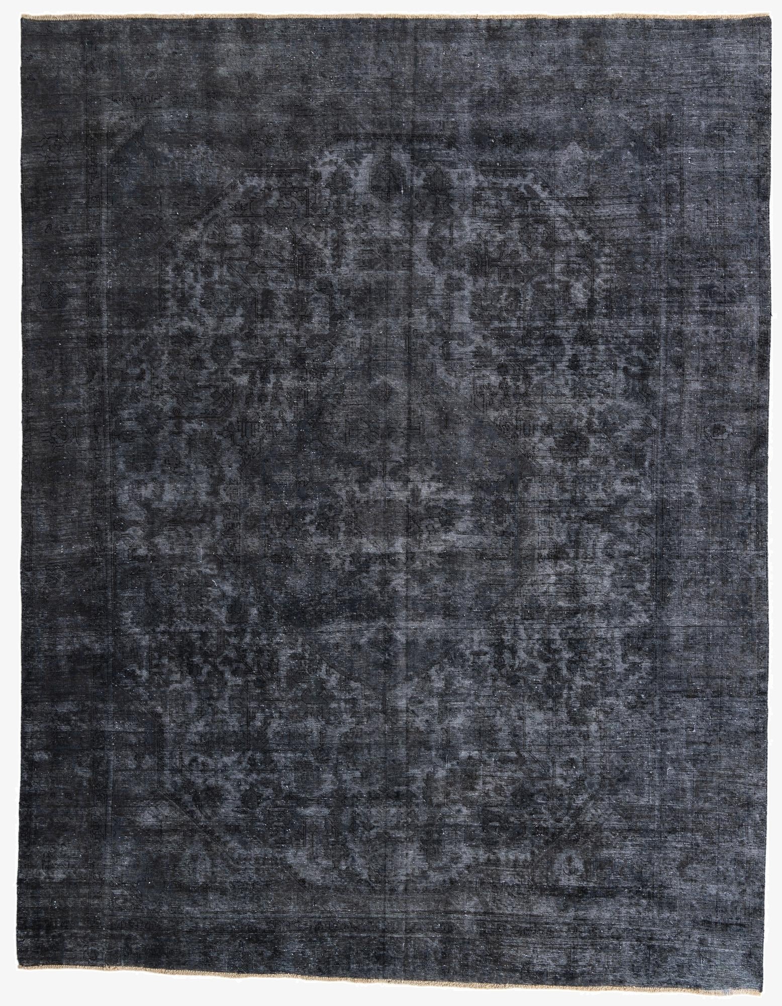  9' 3 x 11' 10  Hand Knotted Ultra Vintage Persian Wool Rug