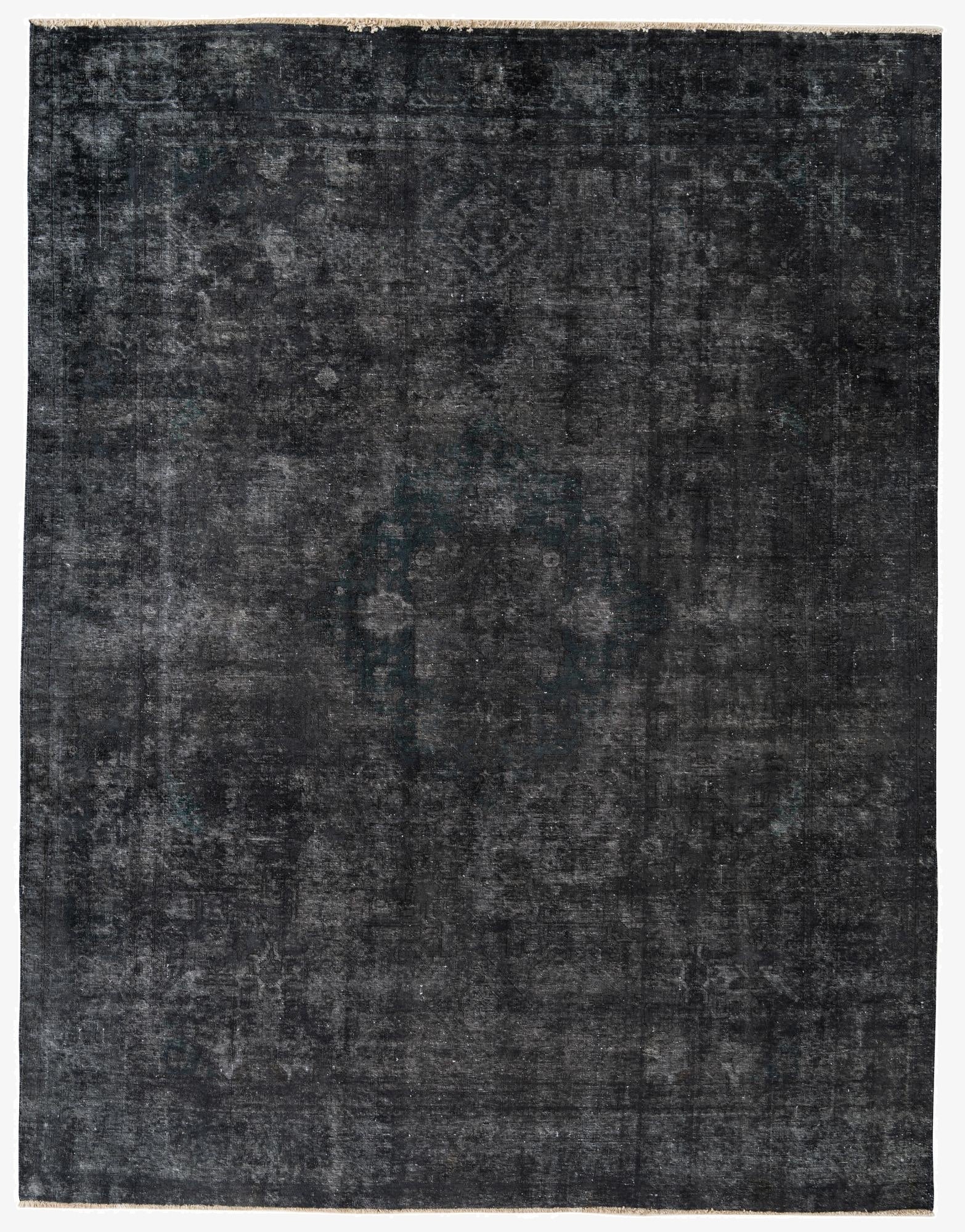  8' 8 x 11' 2  Hand Knotted Ultra Vintage Persian Wool Rug