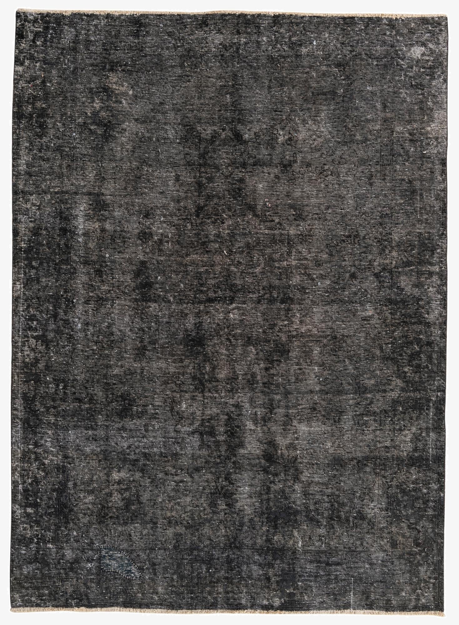  6' 4 x 8' 7  Hand Knotted Ultra Vintage Persian Wool Rug