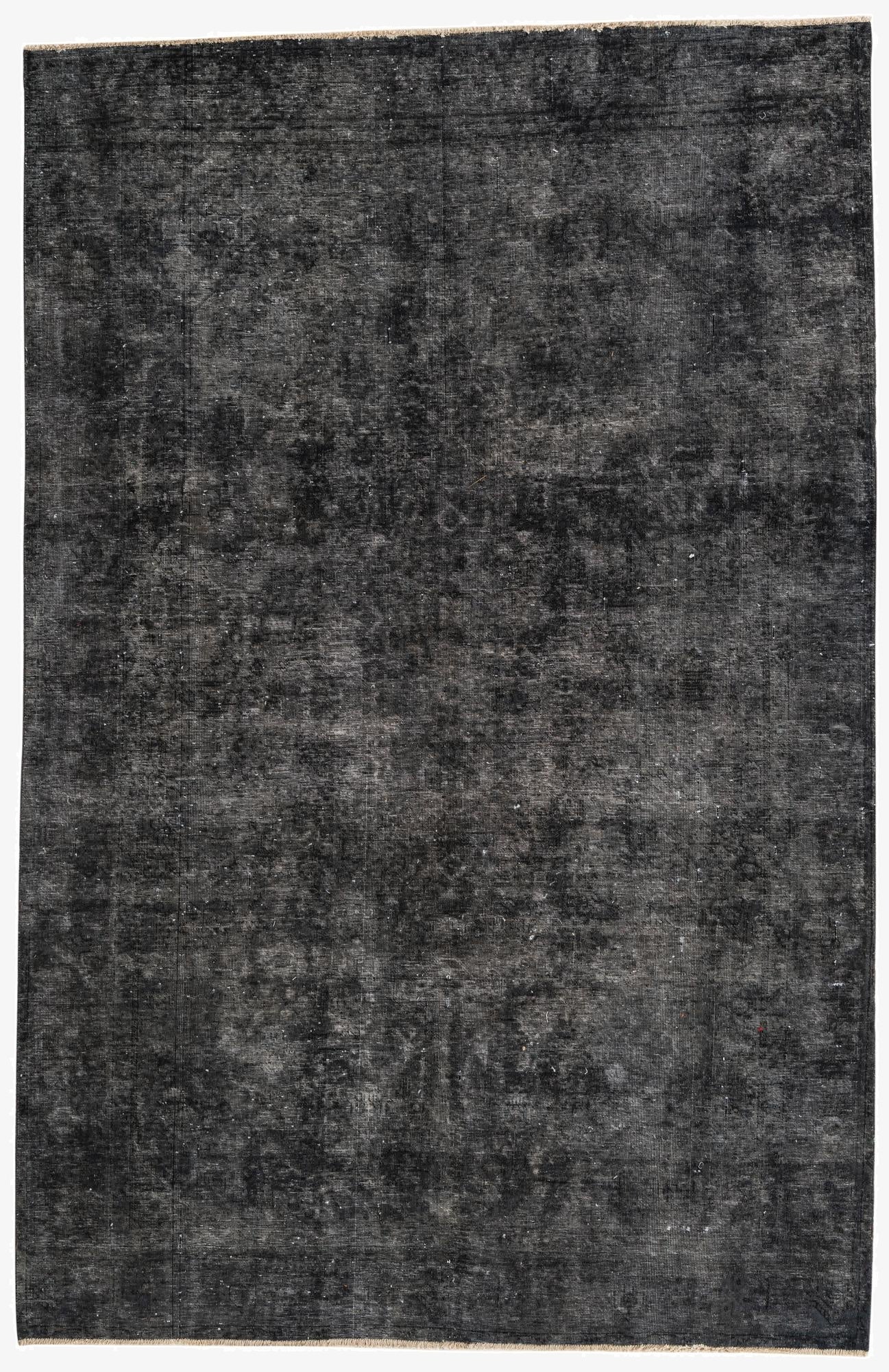  6' 2 x 9' 7  Hand Knotted Ultra Vintage Persian Wool Rug