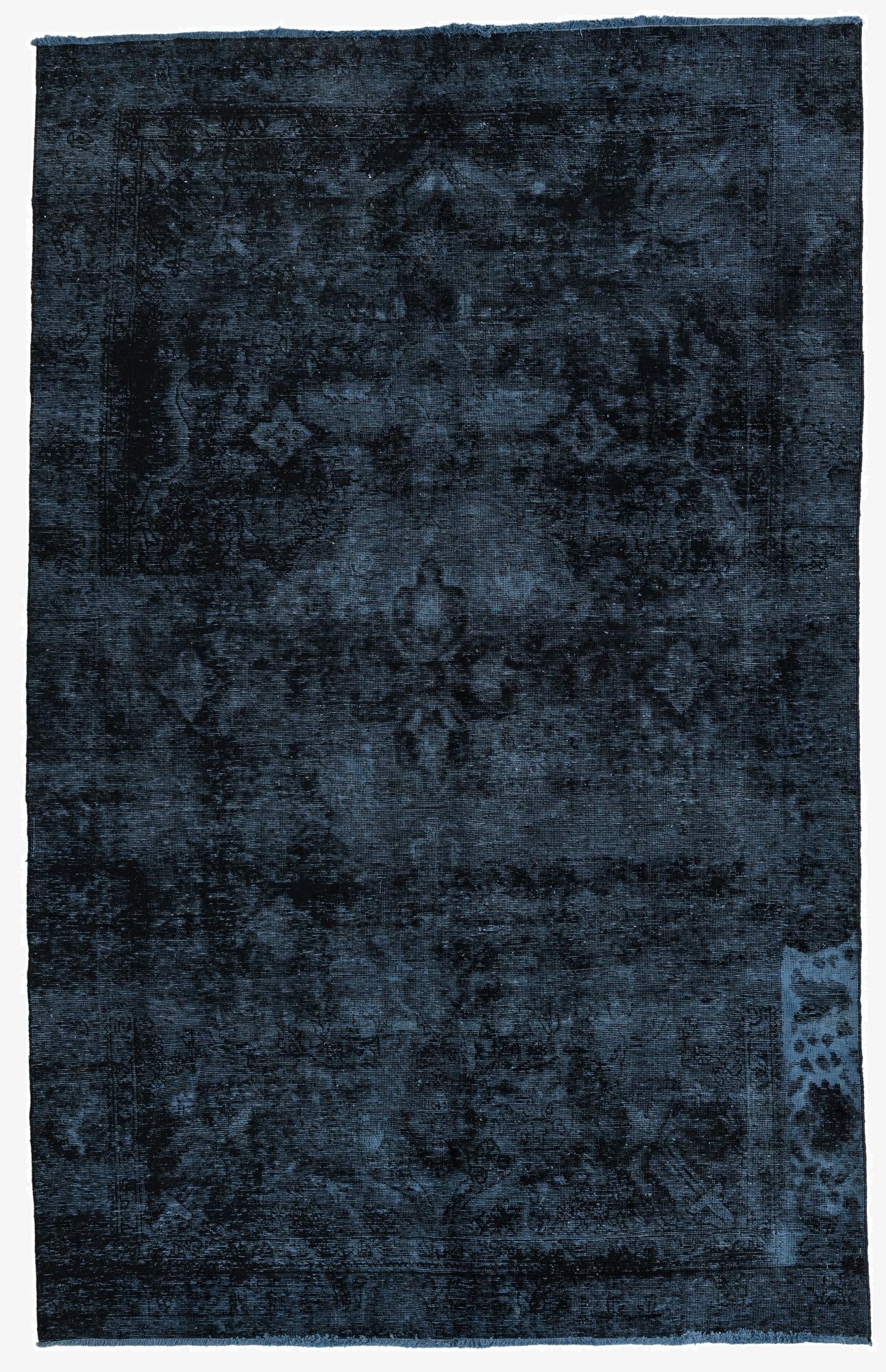  6' 7 x 10' 4  Hand Knotted Ultra Vintage Persian Wool Rug