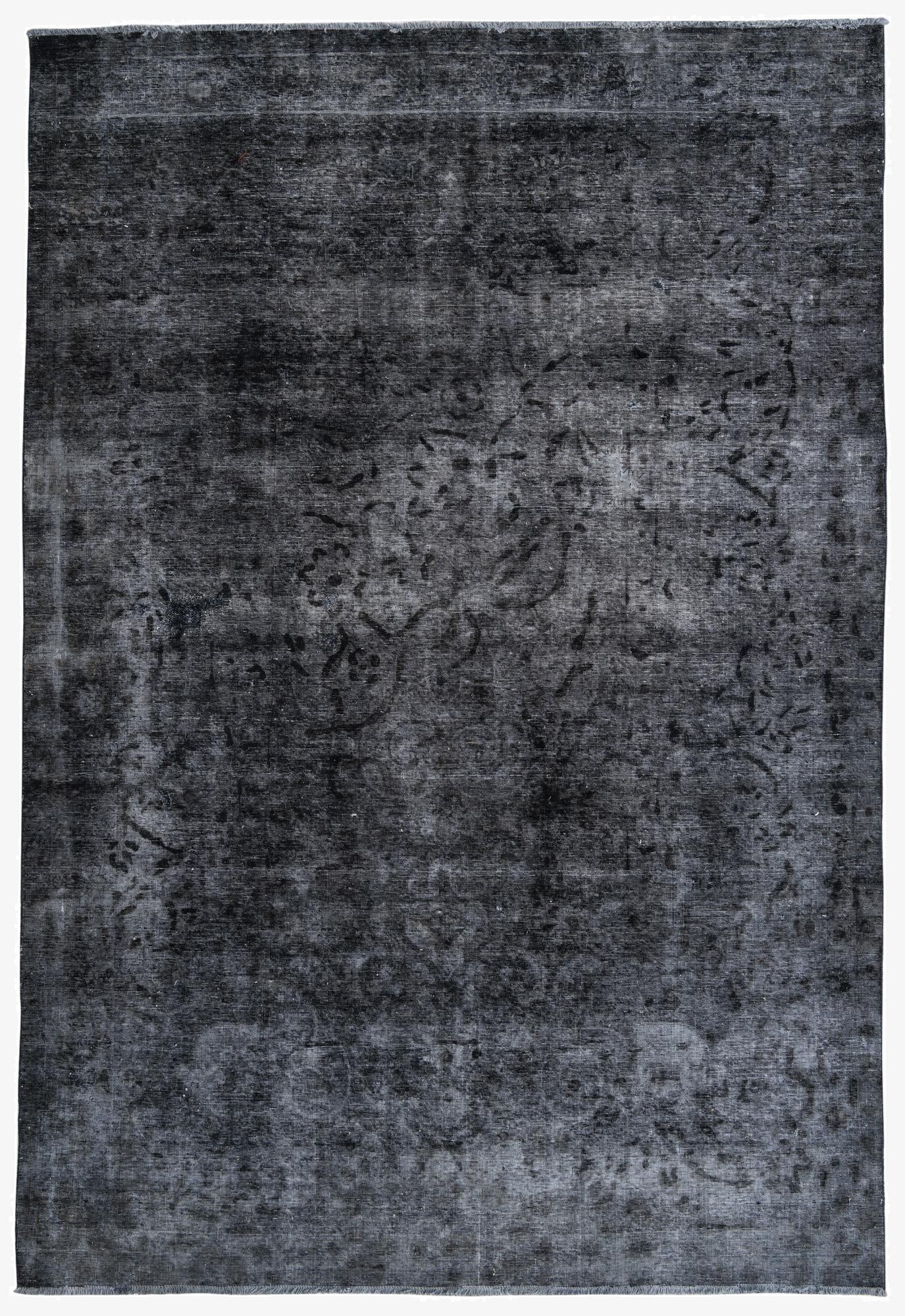  7' 9 x 11' 4  Hand Knotted Ultra Vintage Persian Wool Rug