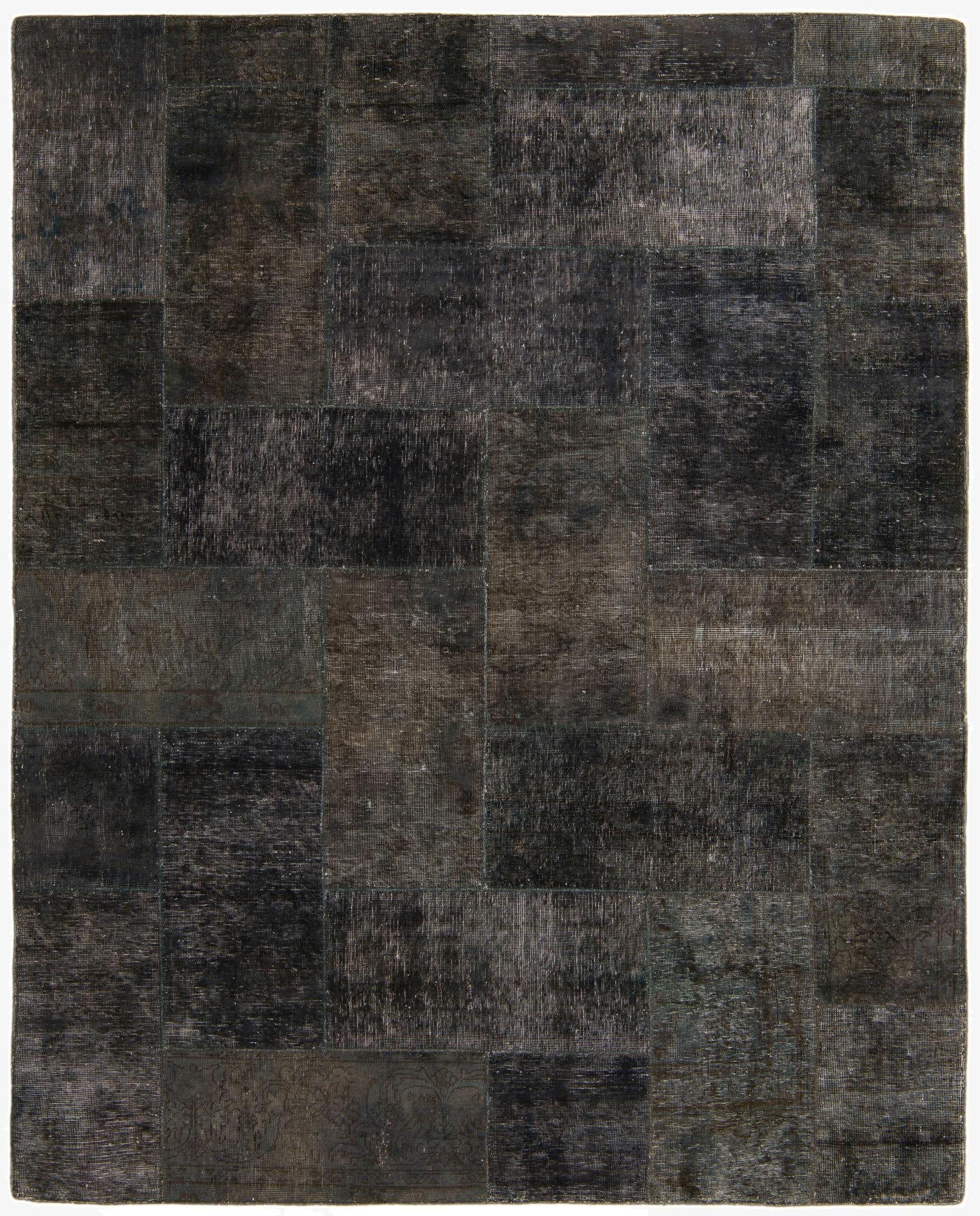  6' 9 x 8' 6  Hand Knotted Ultra Vintage Persian Wool Rug