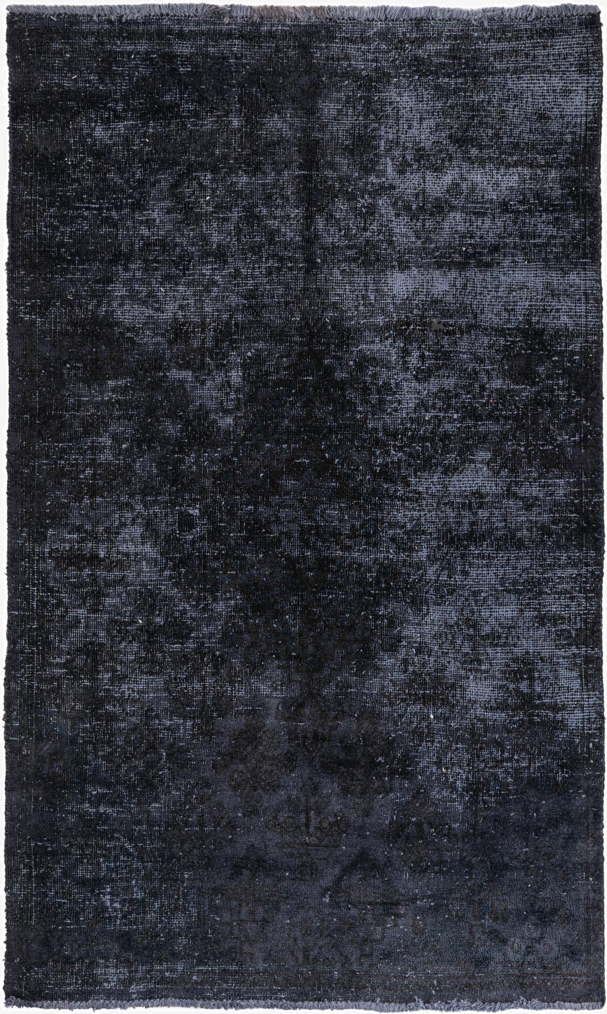  3' 5 x 5' 9  Hand Knotted Ultra Vintage Persian Wool Rug