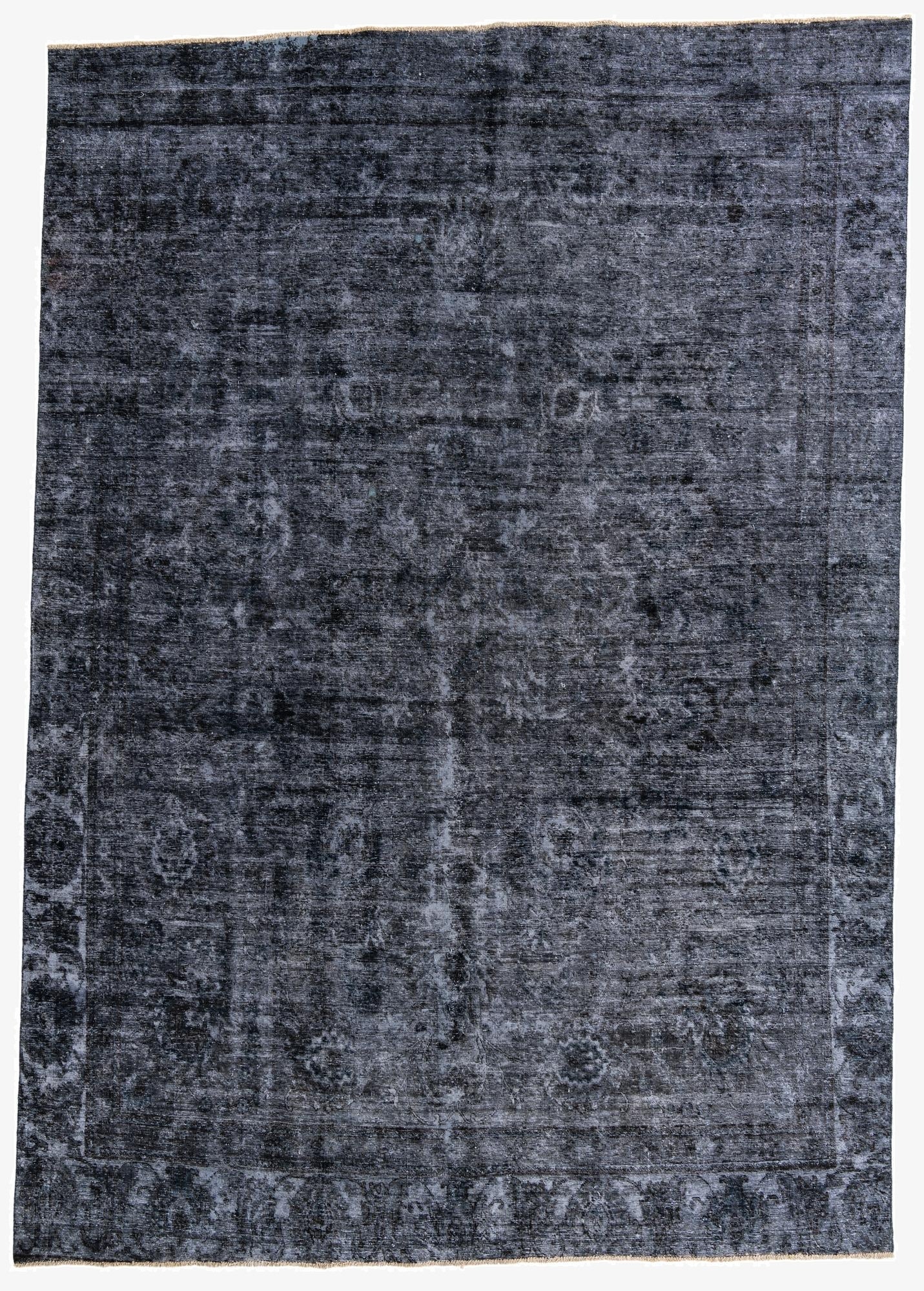  9' 6 x 13' 5  Hand Knotted Ultra Vintage Persian Wool Rug