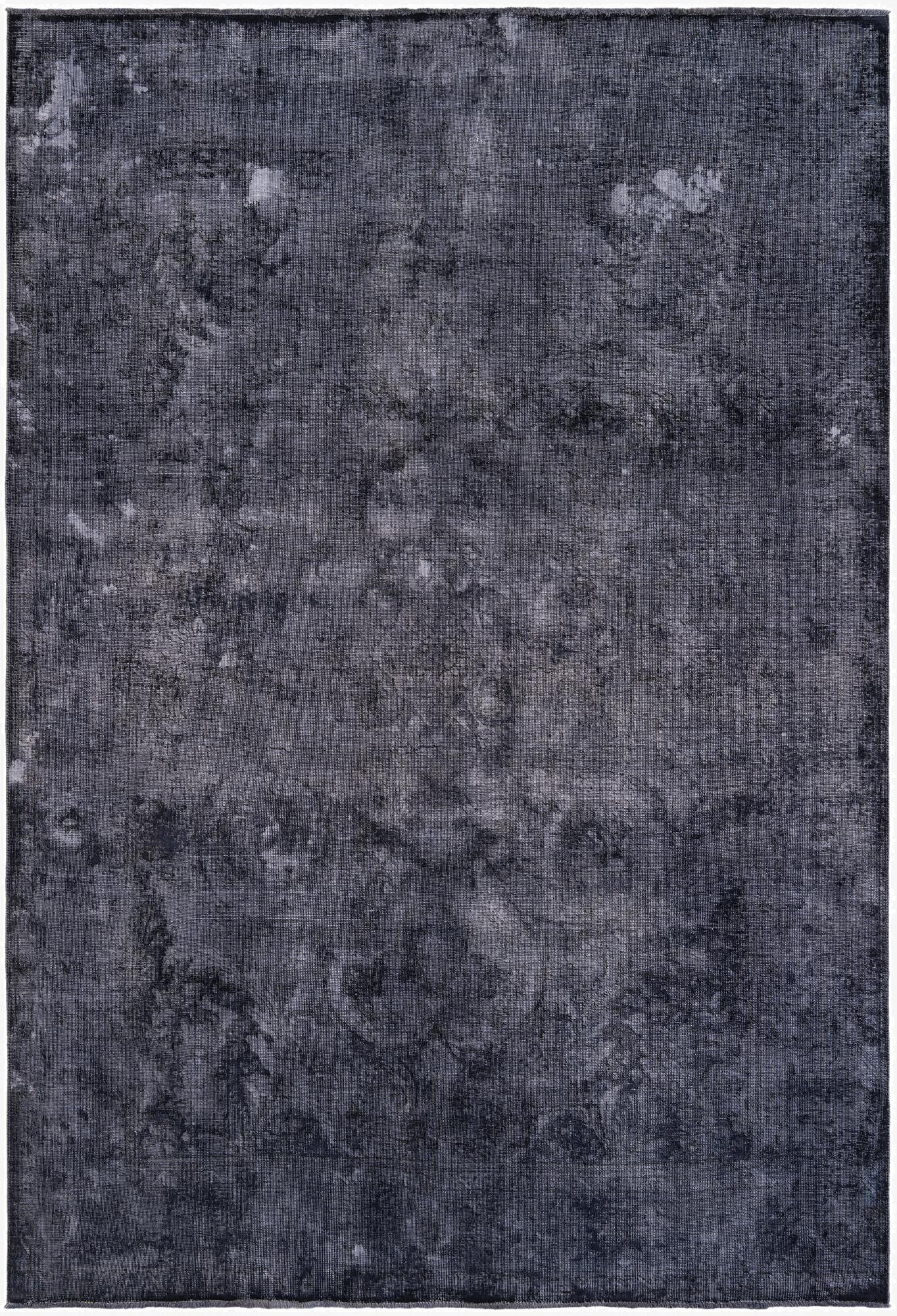  6' 8 x 9' 8  Hand Knotted Ultra Vintage Persian Wool Rug