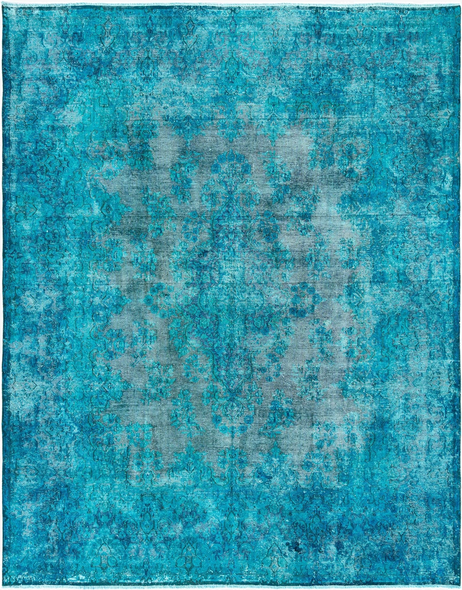  9' 11 x 12' 7 Vintage Royal Wool Rug