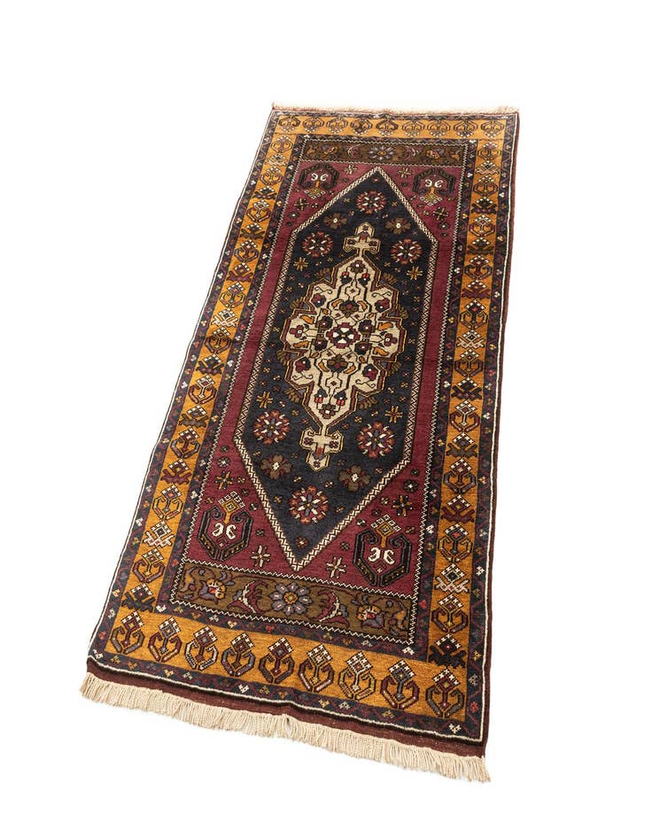 Detail image of  3' 4 x 5' 9  Hand Knotted Yahyali Oriental Wool Rug