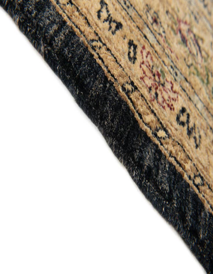 Detail image of  6' x 8' 9  Hand Knotted Ziegler Oriental Wool Rug