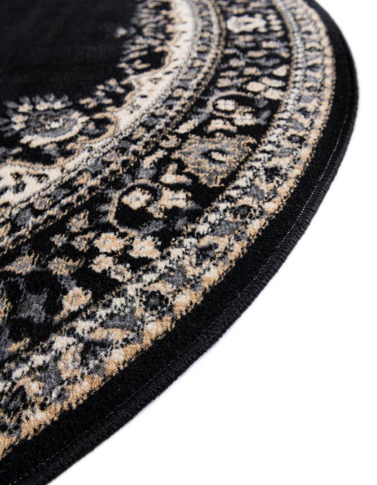 Detail image of  5' 3 x 5' 3 Amaya Round Rug
