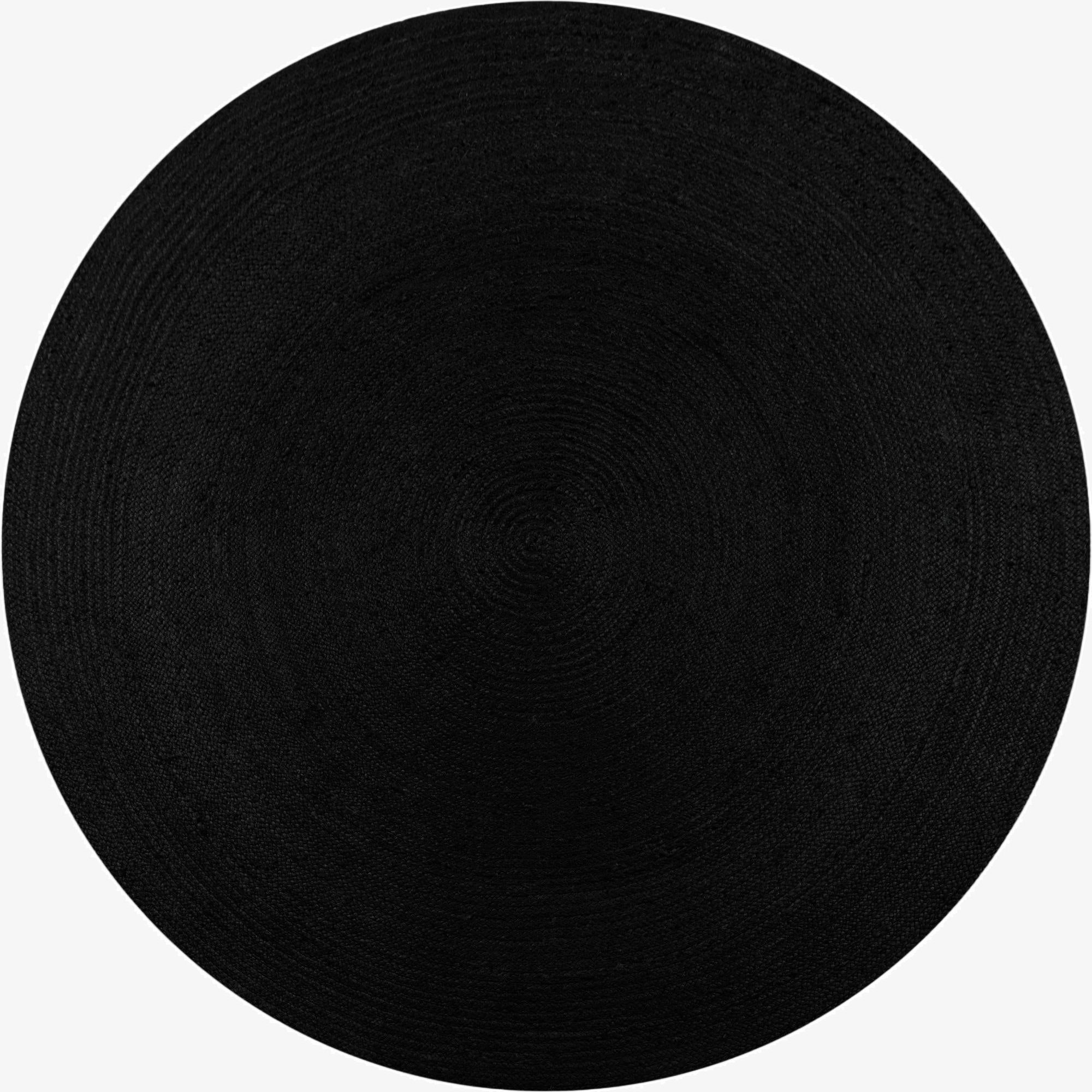  10' x 10'  Hand Braided Jute Round Rug