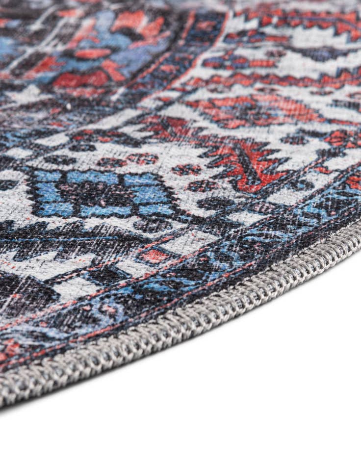 Detail image of  4' x 4'  Washable Mangata Round Rug