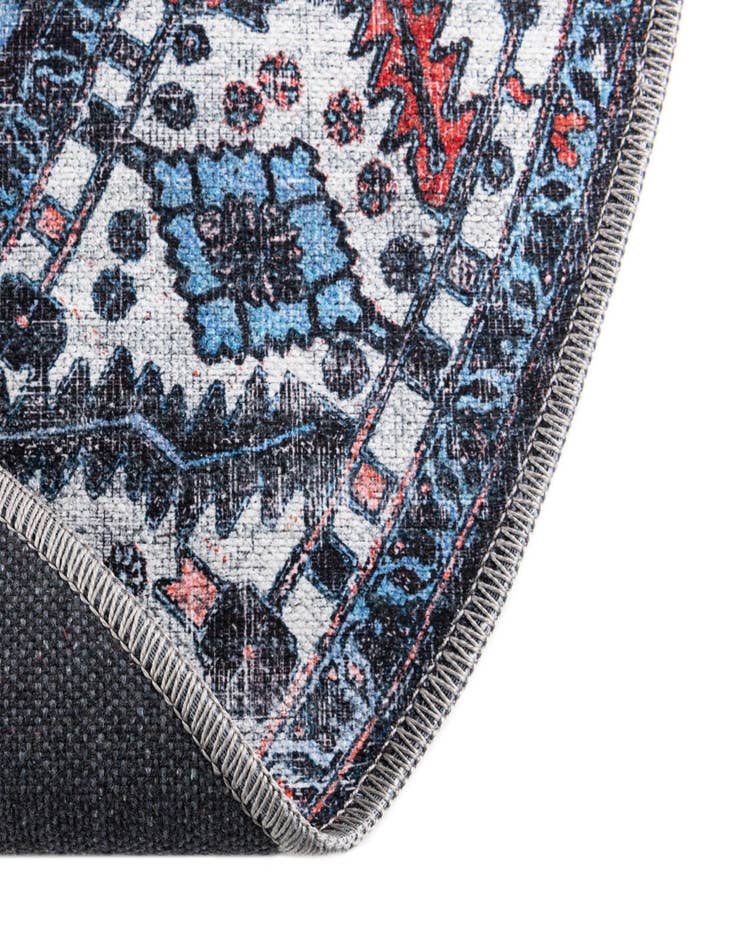 Detail image of  4' x 4'  Washable Mangata Round Rug