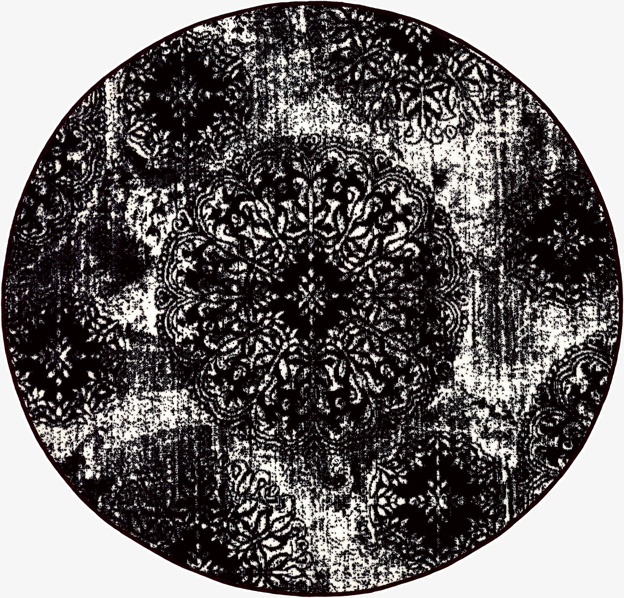  5' 3 x 5' 3 Monte Carlo Round Rug