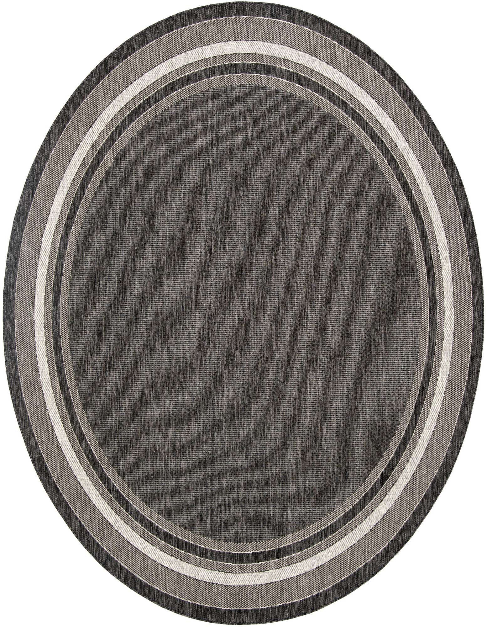 Primary image  10' x 10'  Washable Border Indoor / Outdoor Round Rug