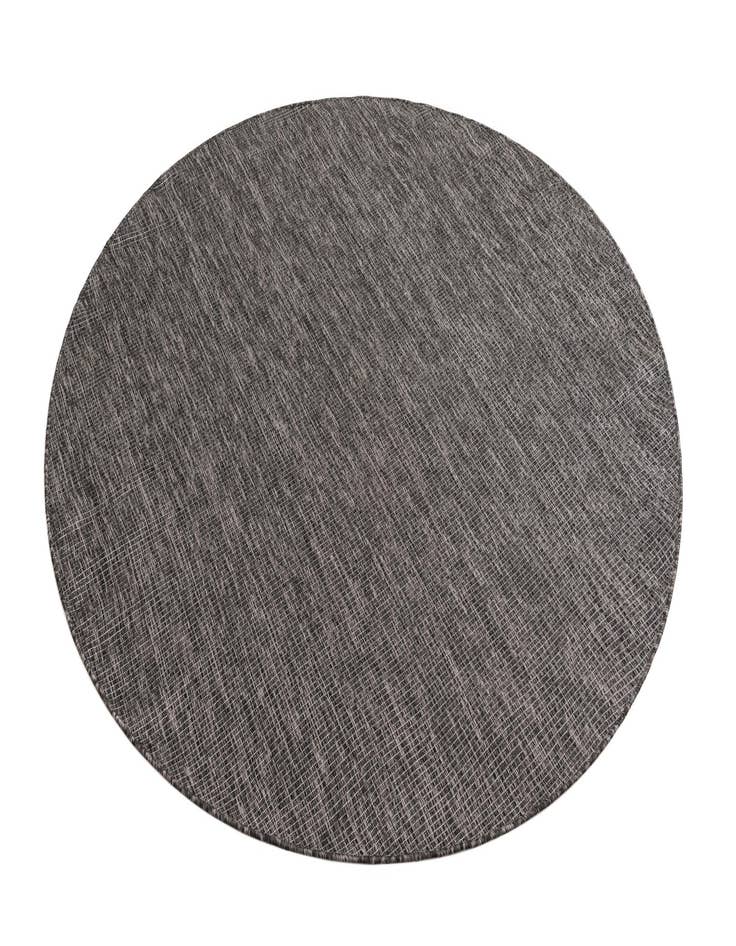 Detail image of  6' 1 x 6' 1  Washable Solid Indoor / Outdoor Round Rug