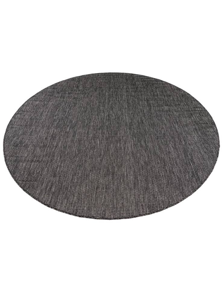 Detail image of  7' 10 x 7' 10  Washable Solid Indoor / Outdoor Round Rug