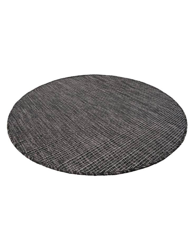 Detail image of  3' x 3'  Washable Solid Indoor / Outdoor Round Rug