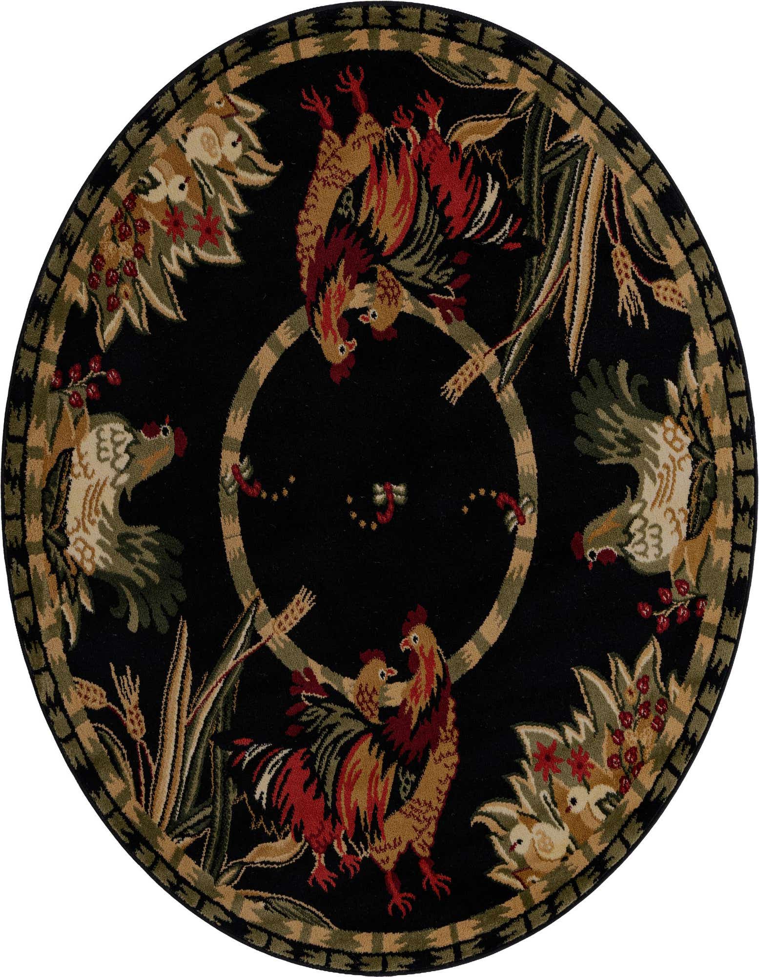 Primary image  3' x 3' Pastoral Round Rug