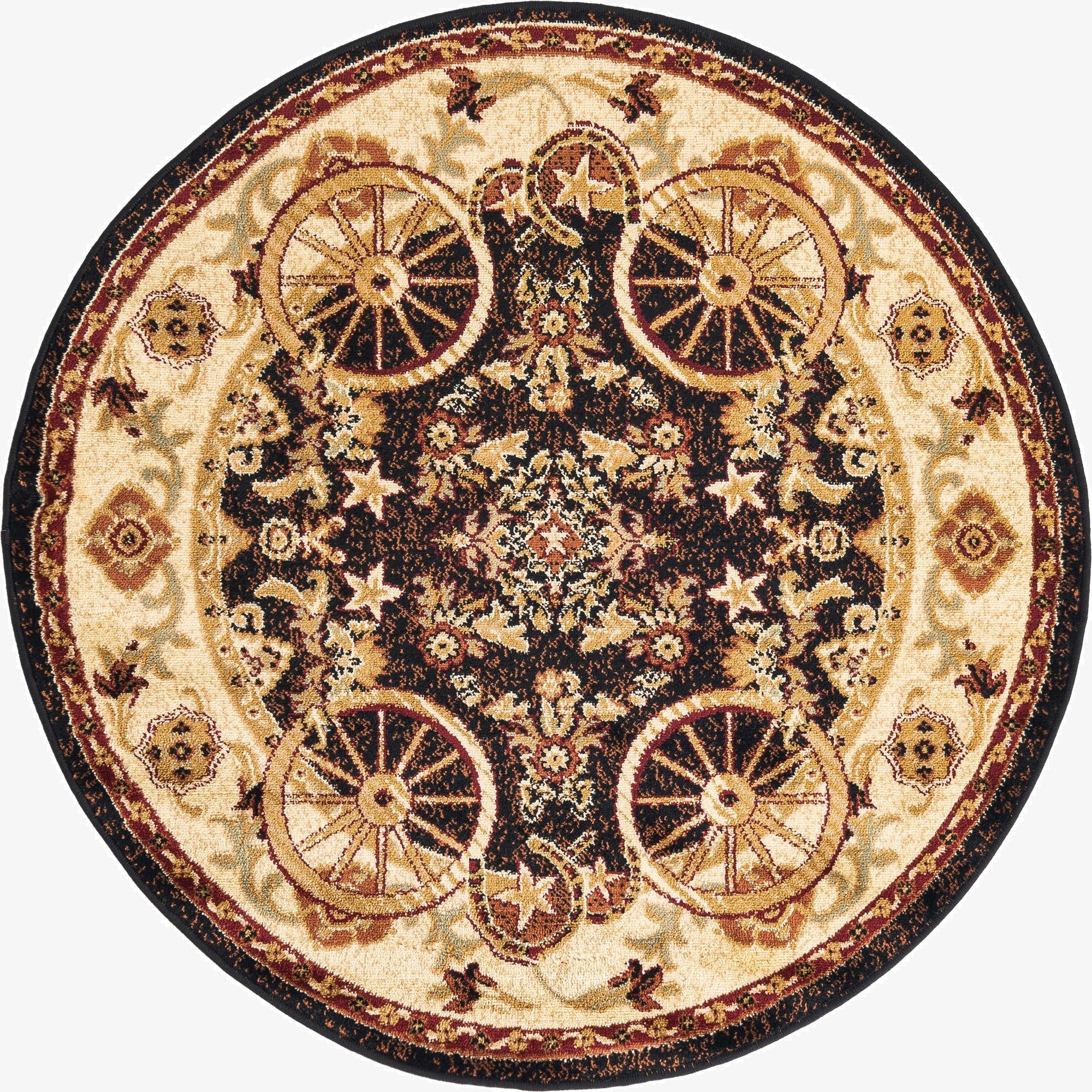  4' x 4' Pioneer Round Rug